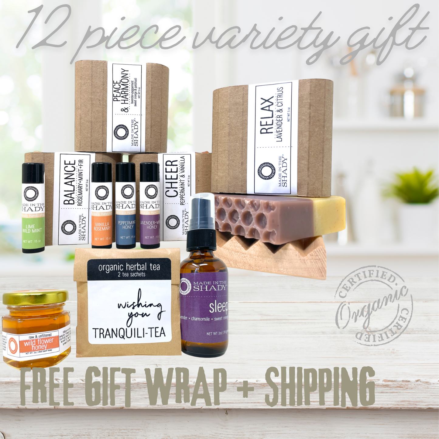 Retirement Gift Box • Handcrafted Self-Care Set • You Can't Retire from Being Awesome (12PC WRAPPED GIFT)