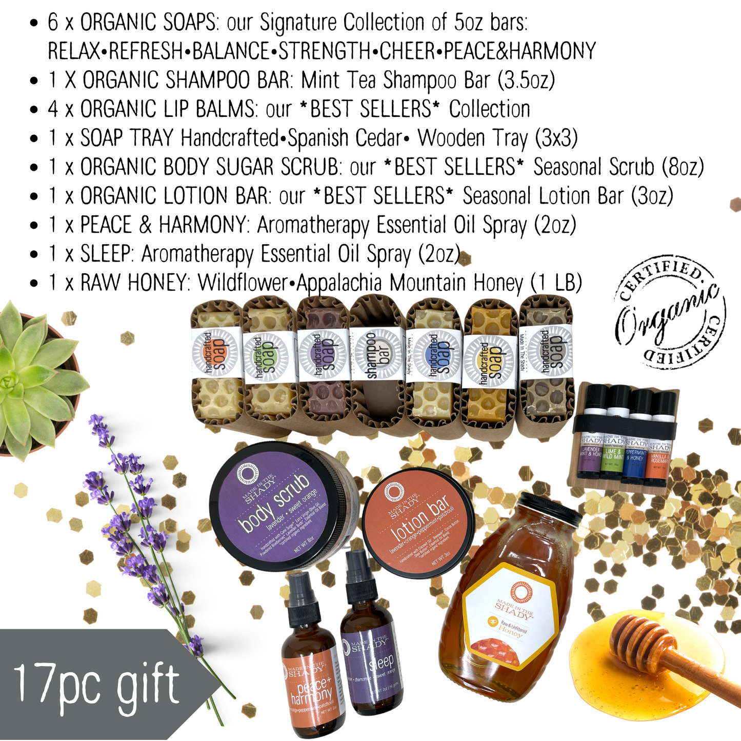 Best Sellers Variety Collection Spa Care Package for Her (17PC)