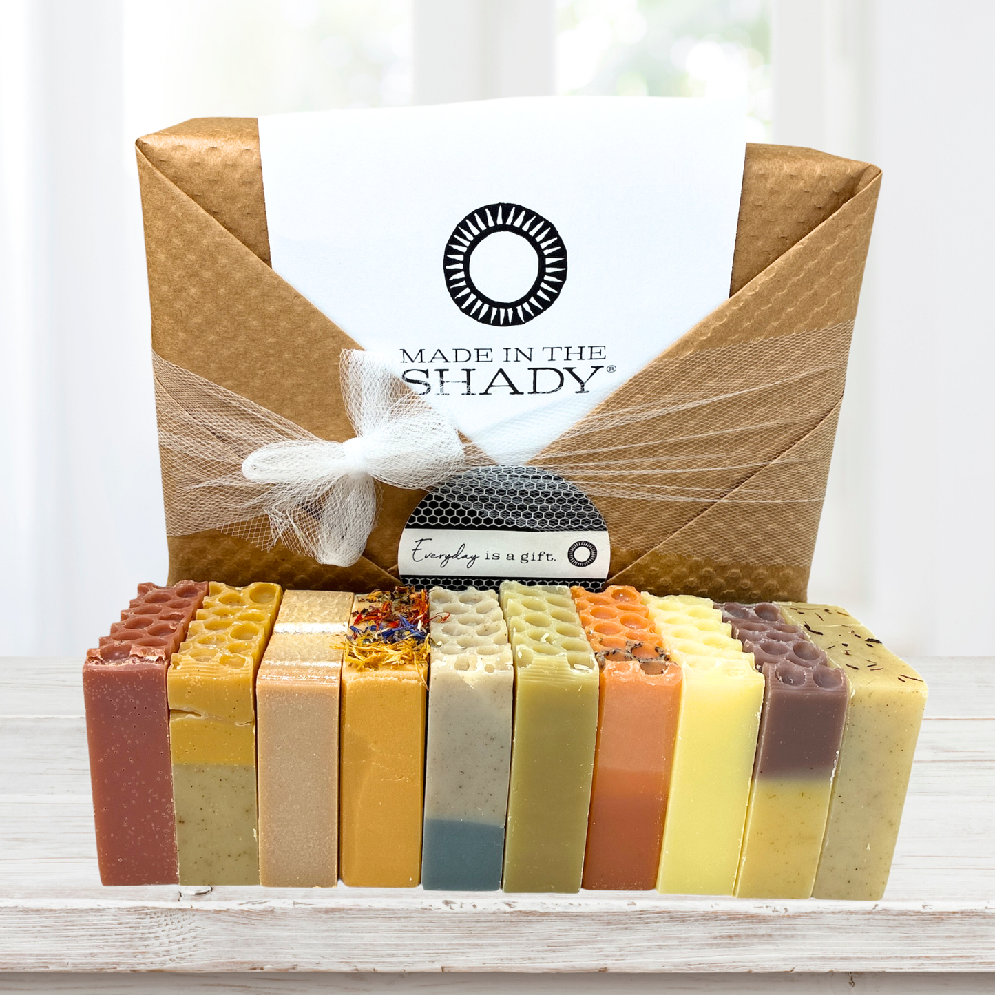 The LOAF: 10 Wrapped Handcrafted Natural Soap Bars