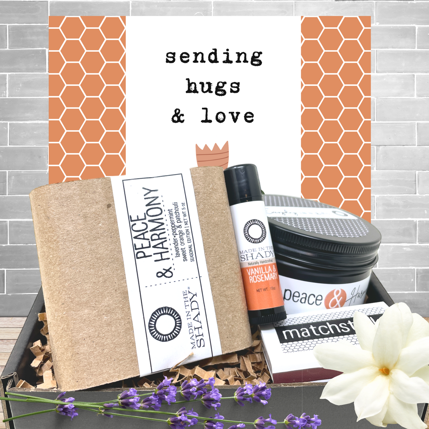 Small Sympathy Comfort Gift Box: Free Shipping (4PC)