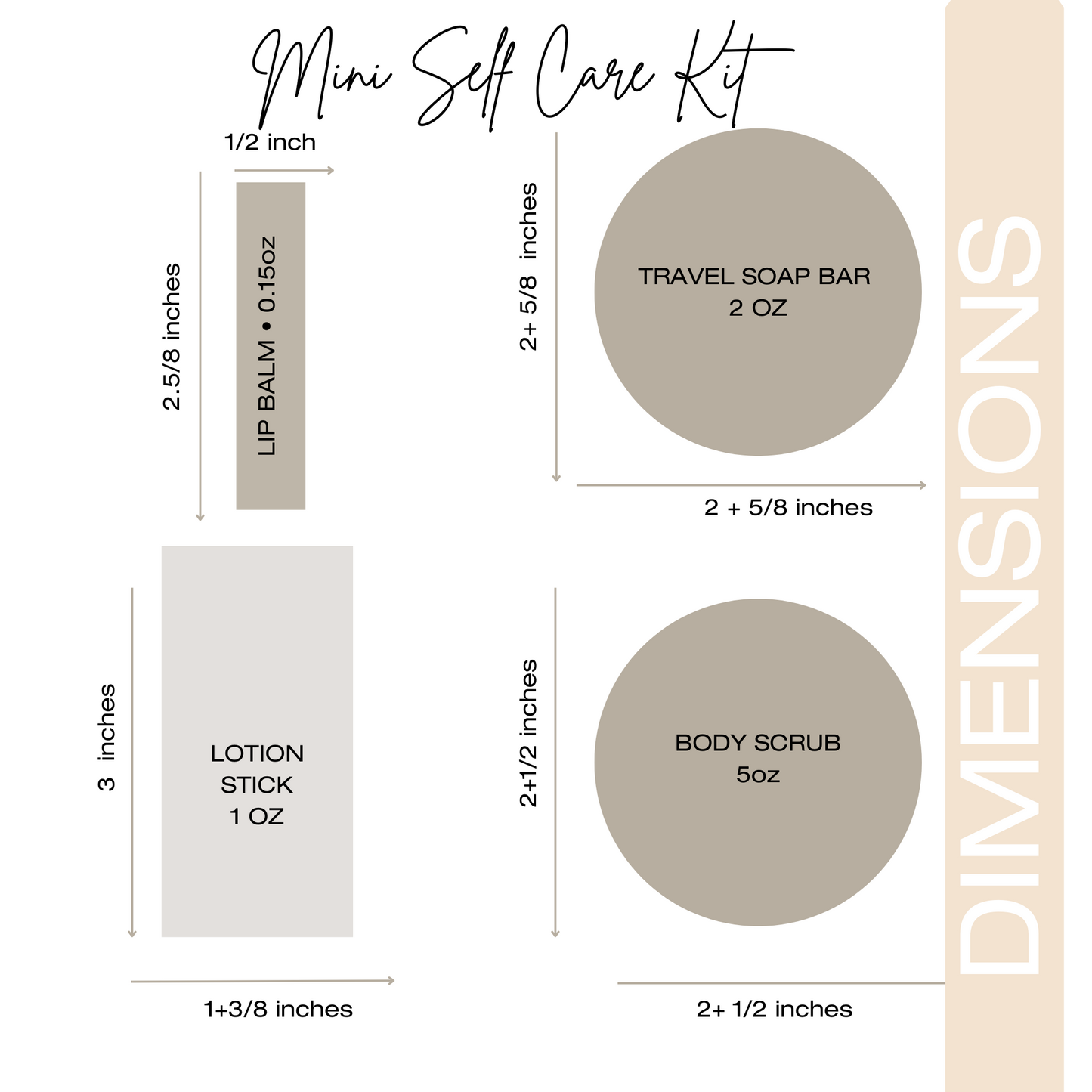 Mini Organic Self Care Gift (4PC)