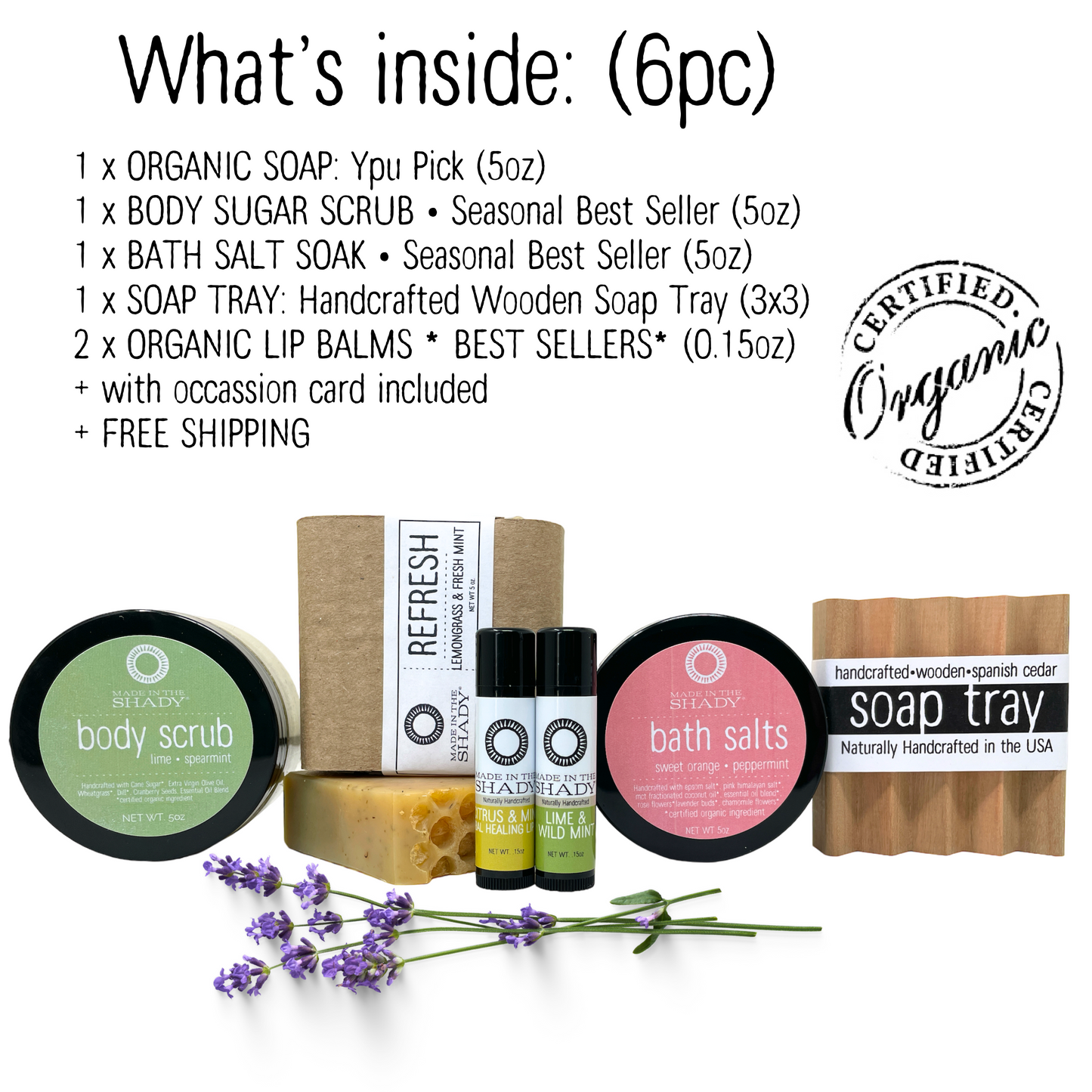 Nurse Survival Kit: Relaxation and Appreciation Gift Box (6pc)