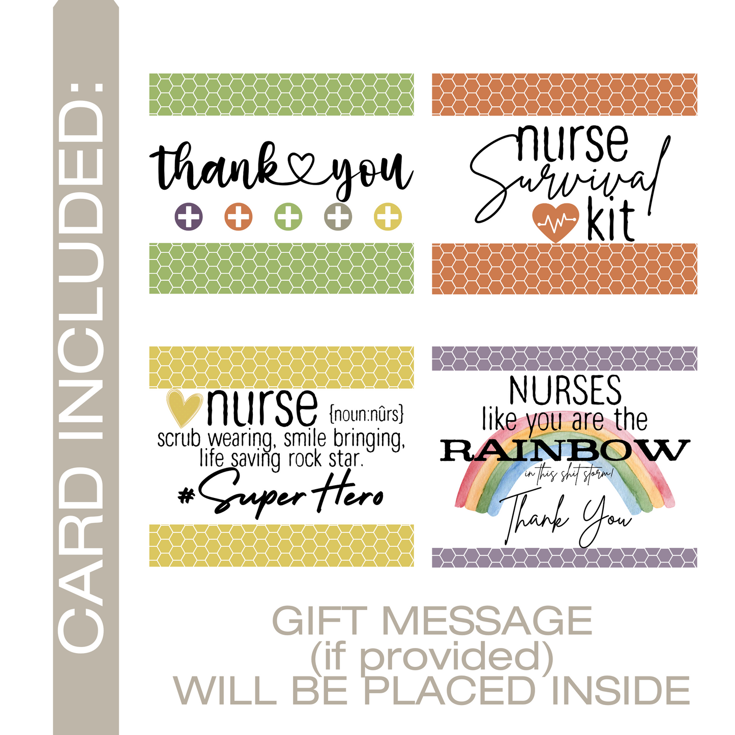 Nurse Survival Kit: Relaxation and Appreciation Gift Box (6pc)