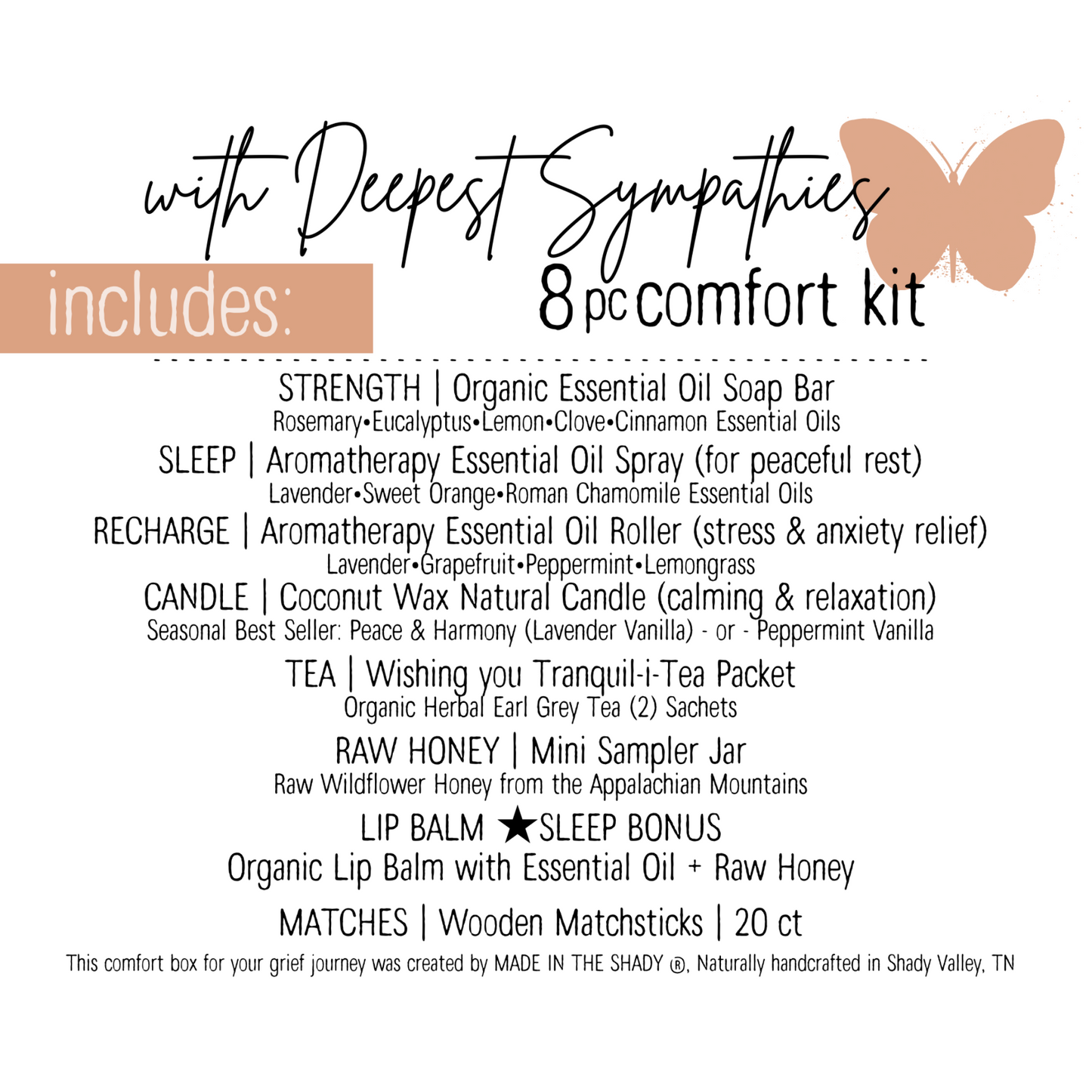 Sympathy Comfort Kit (8PC)