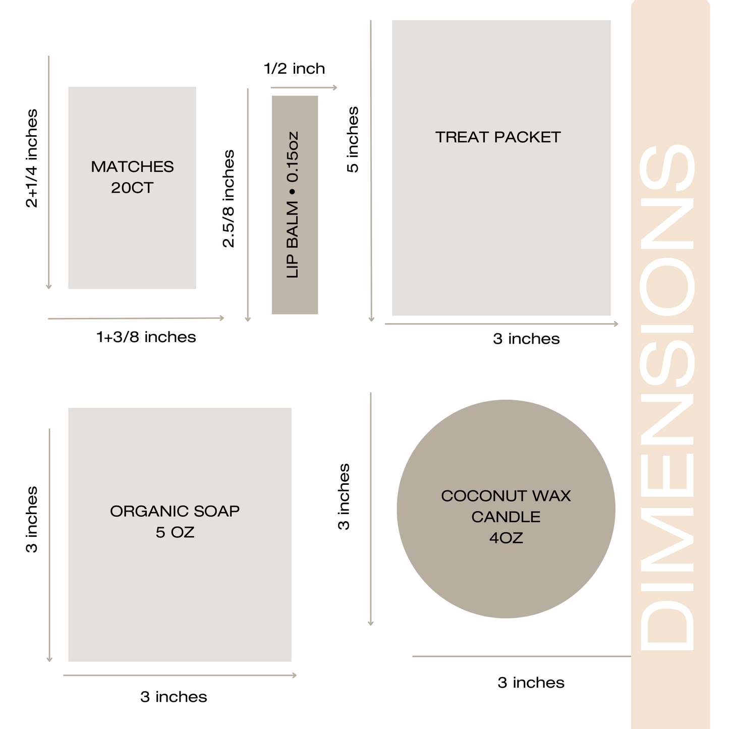 Happy Birthday All Natural Care Package (7PC)