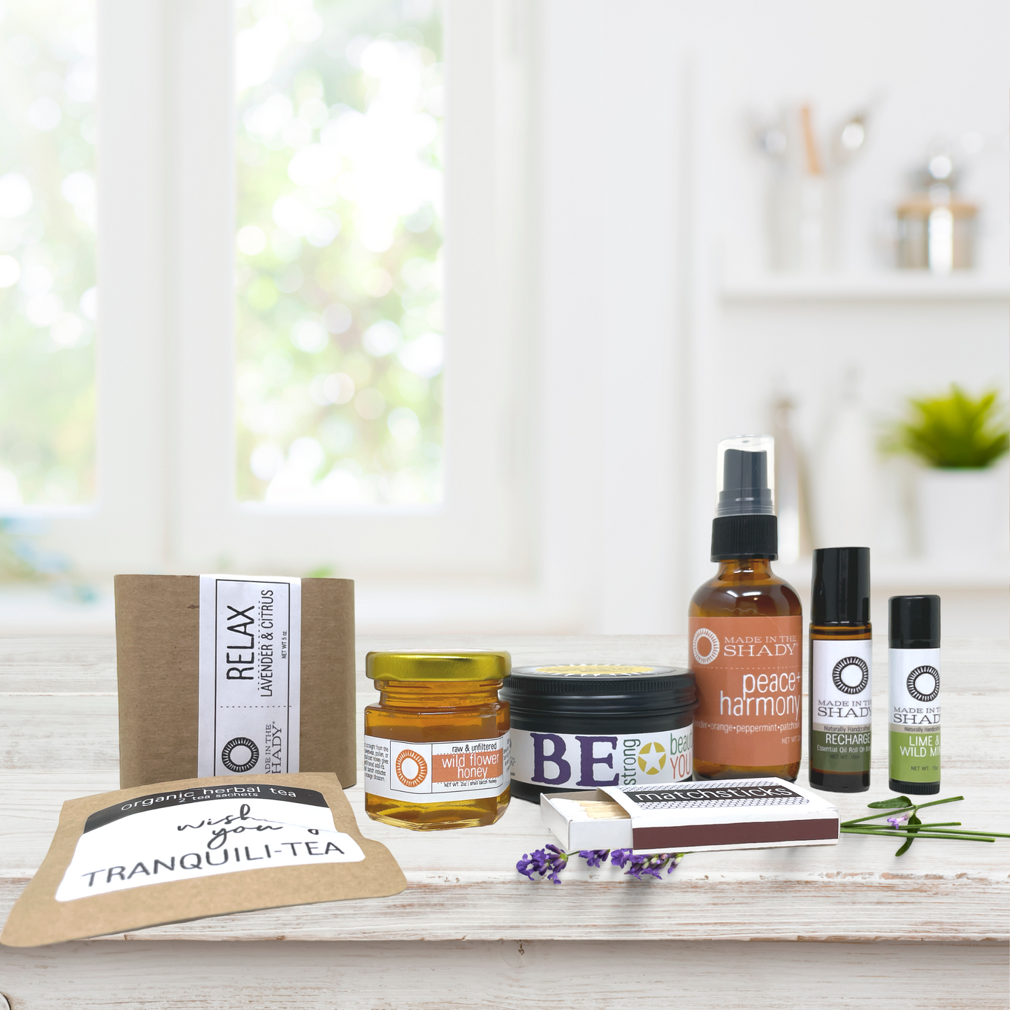 Sending Hugs and Love Gift Box Comfort Care Package for Her • Comfort Care Package (8PC)