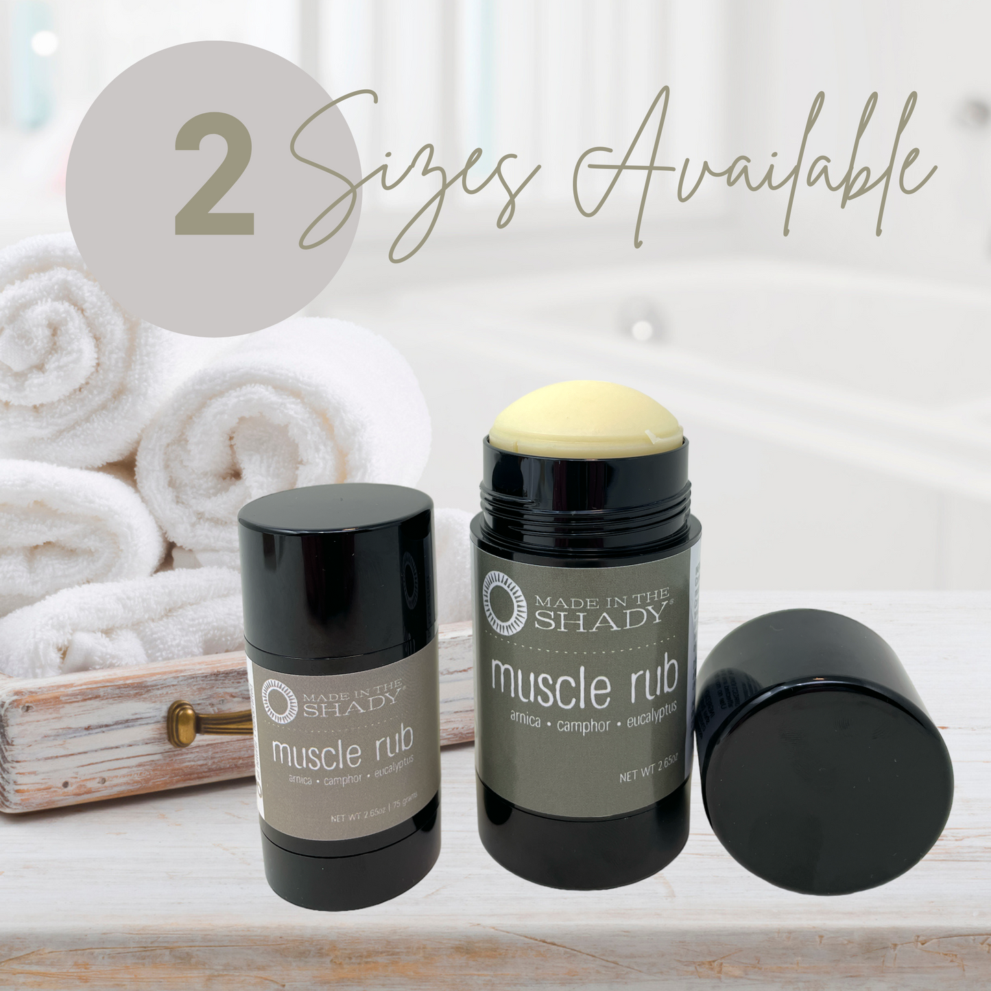 Arnica Sore Muscle Rub: 2 Sizes Available
