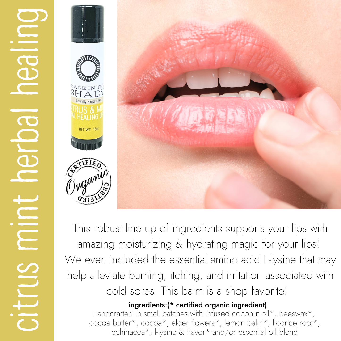 Custom Lip Balm 4-Pack – Pick Your Flavors • Organic Beeswax Lip Balms • FREE SHIPPING