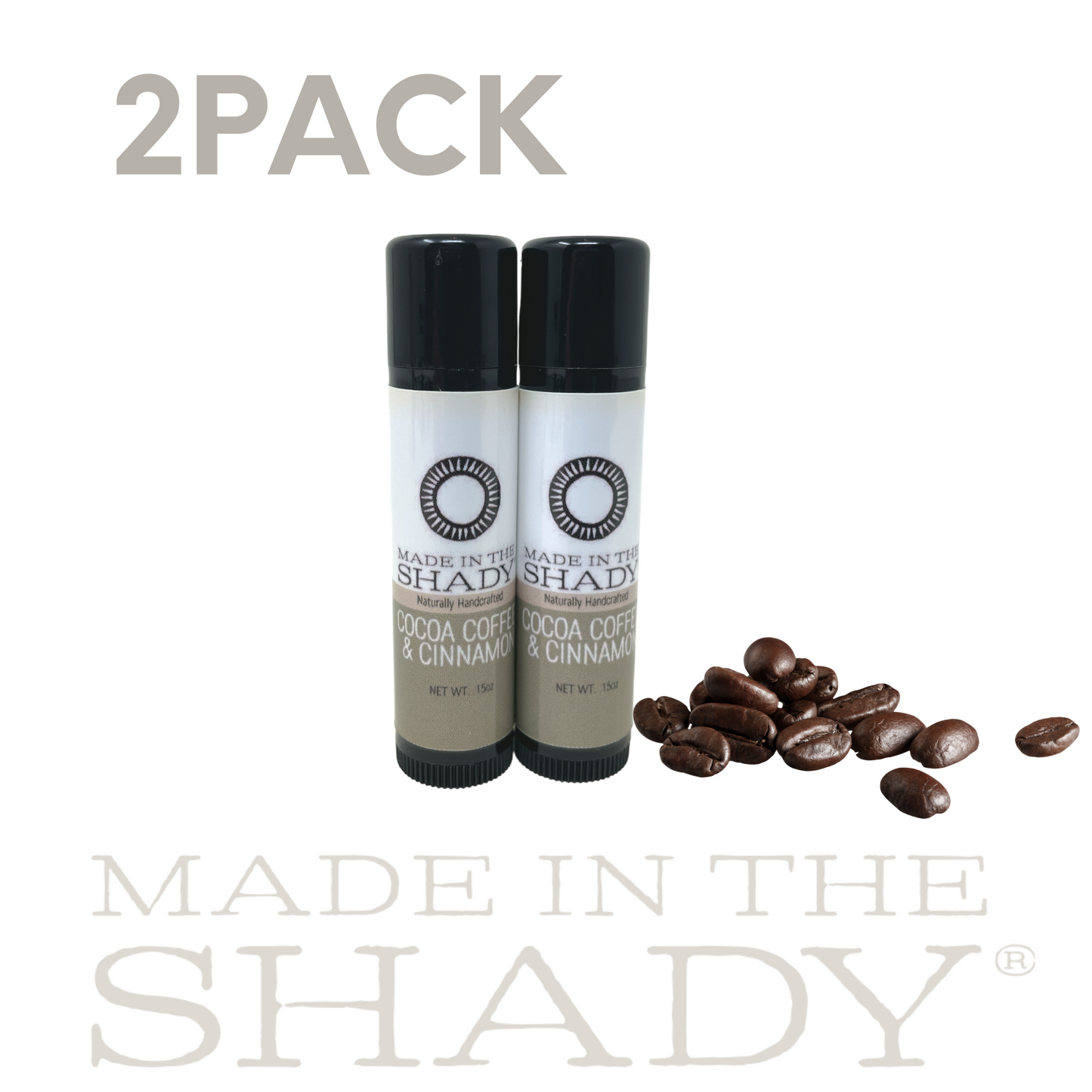 Coffee Lovers Lip Balm: 2 Pack