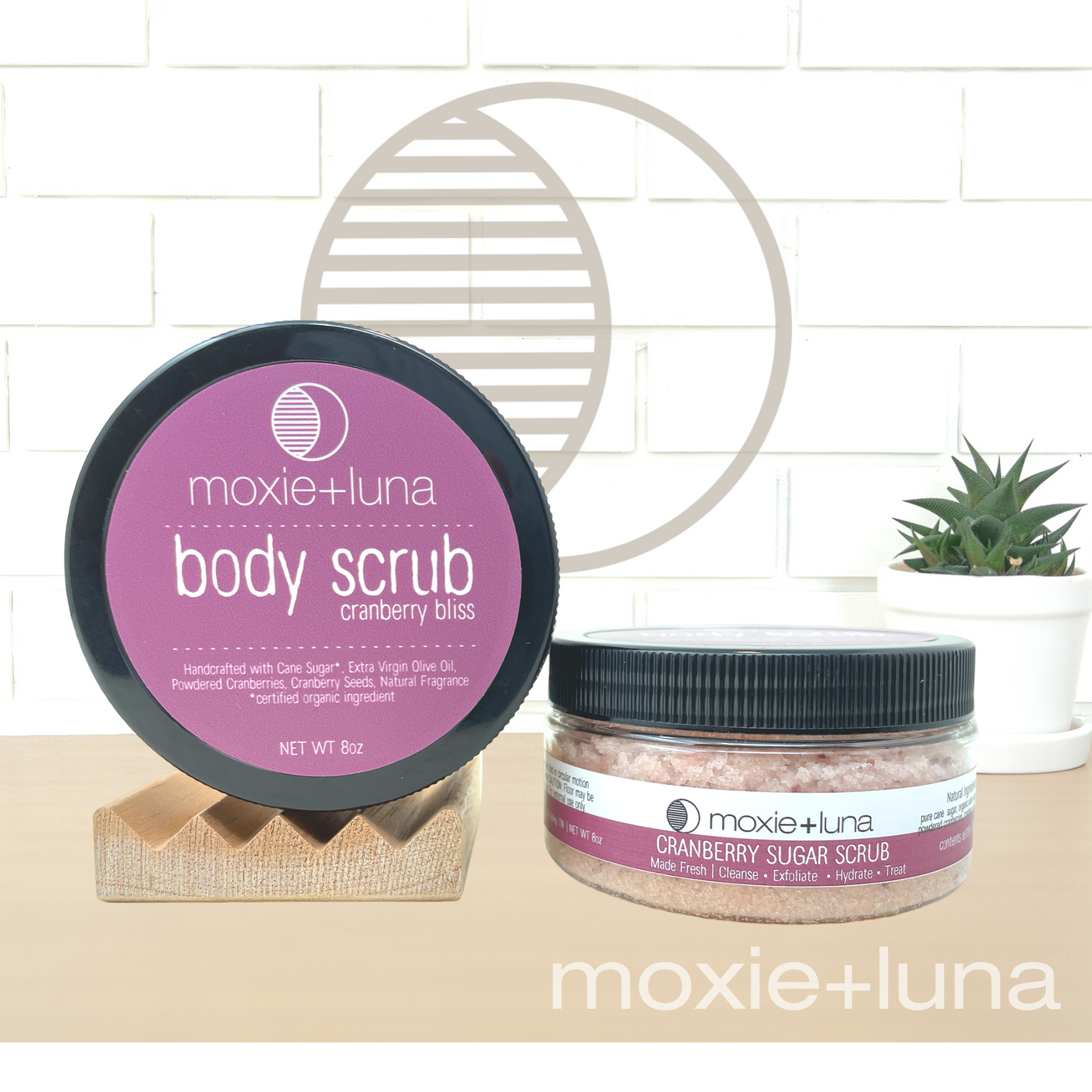 Cranberry Bliss Sugar Body Scrub (5oz)