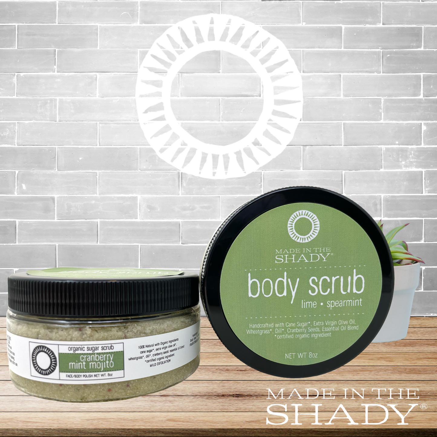 Cranberry Lime Mint Mojito Sugar Body Scrub (5oz)