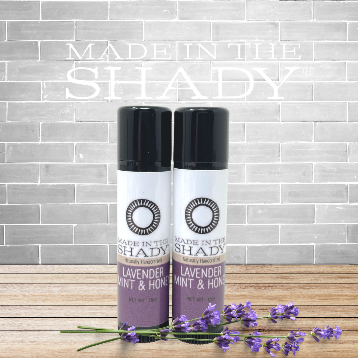 Lavender Mint Honey Lip Balm: 2 Pack