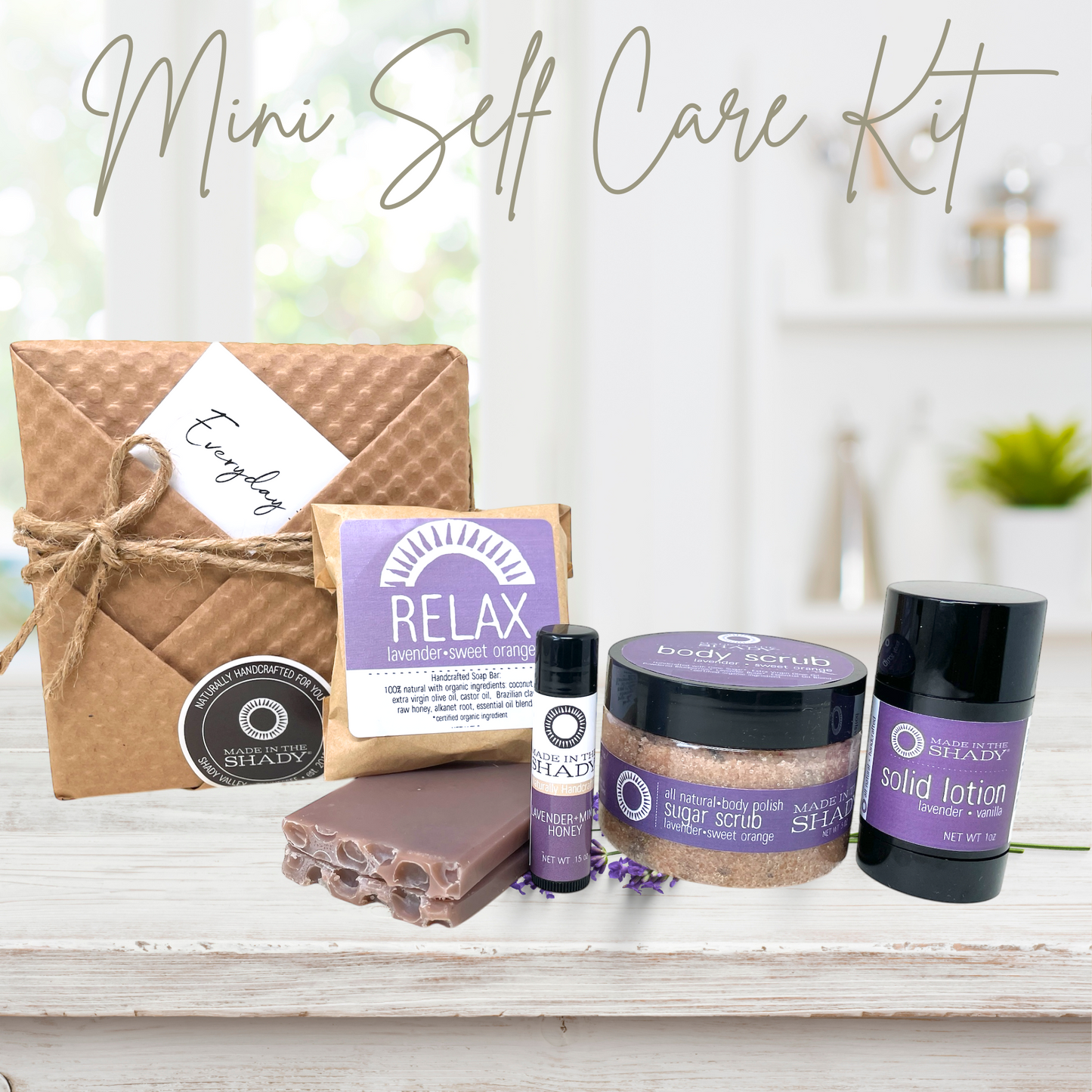 Mini Organic Self Care Gift (4PC)