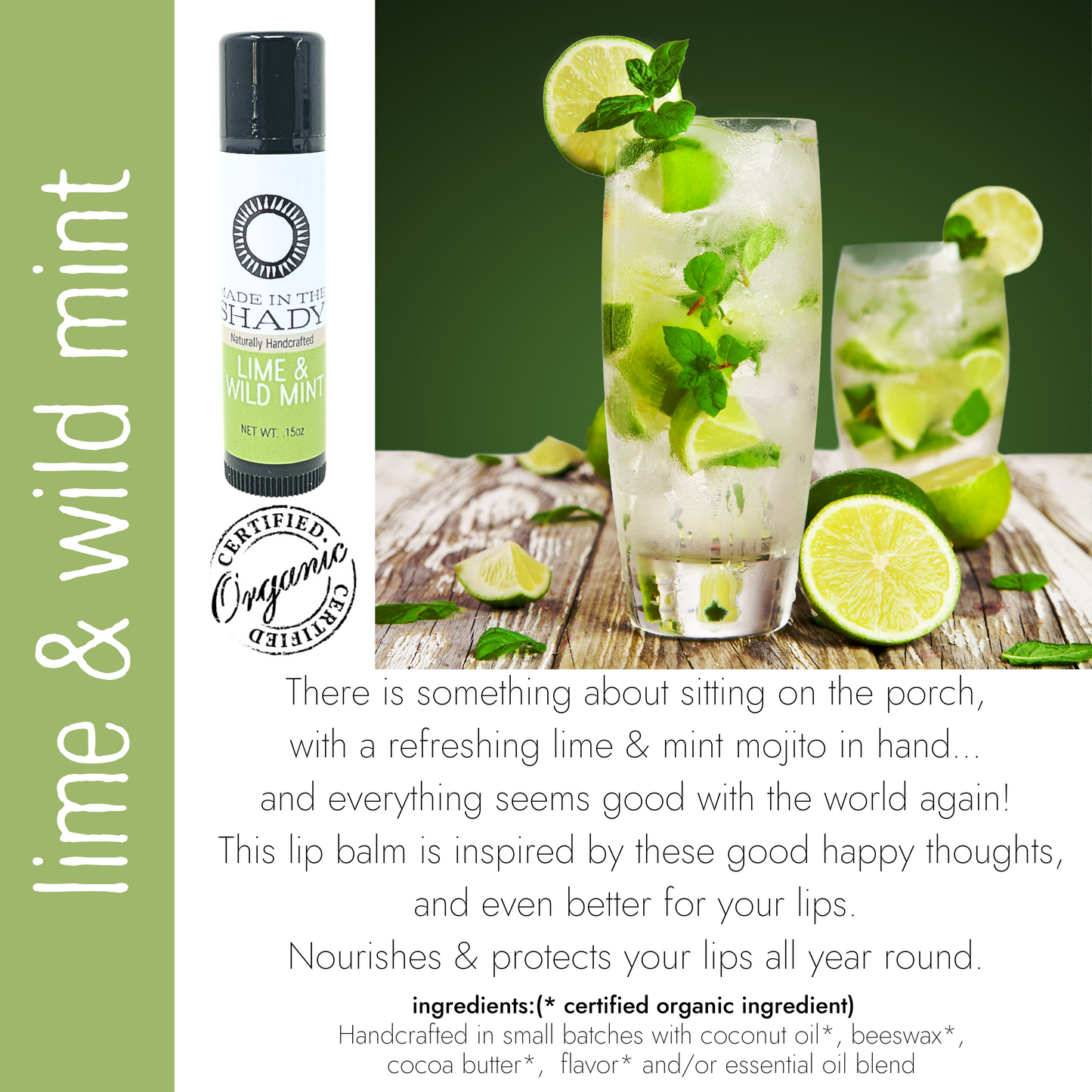 Custom Lip Balm 4-Pack – Pick Your Flavors • Organic Beeswax Lip Balms • FREE SHIPPING