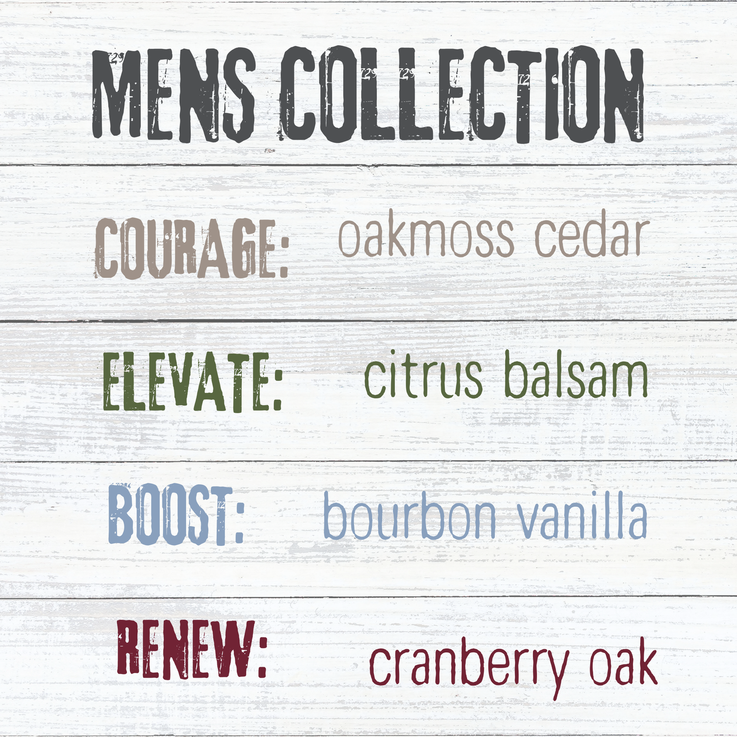Natural Bar Soap for Men Variety Gift Set • 4PACK