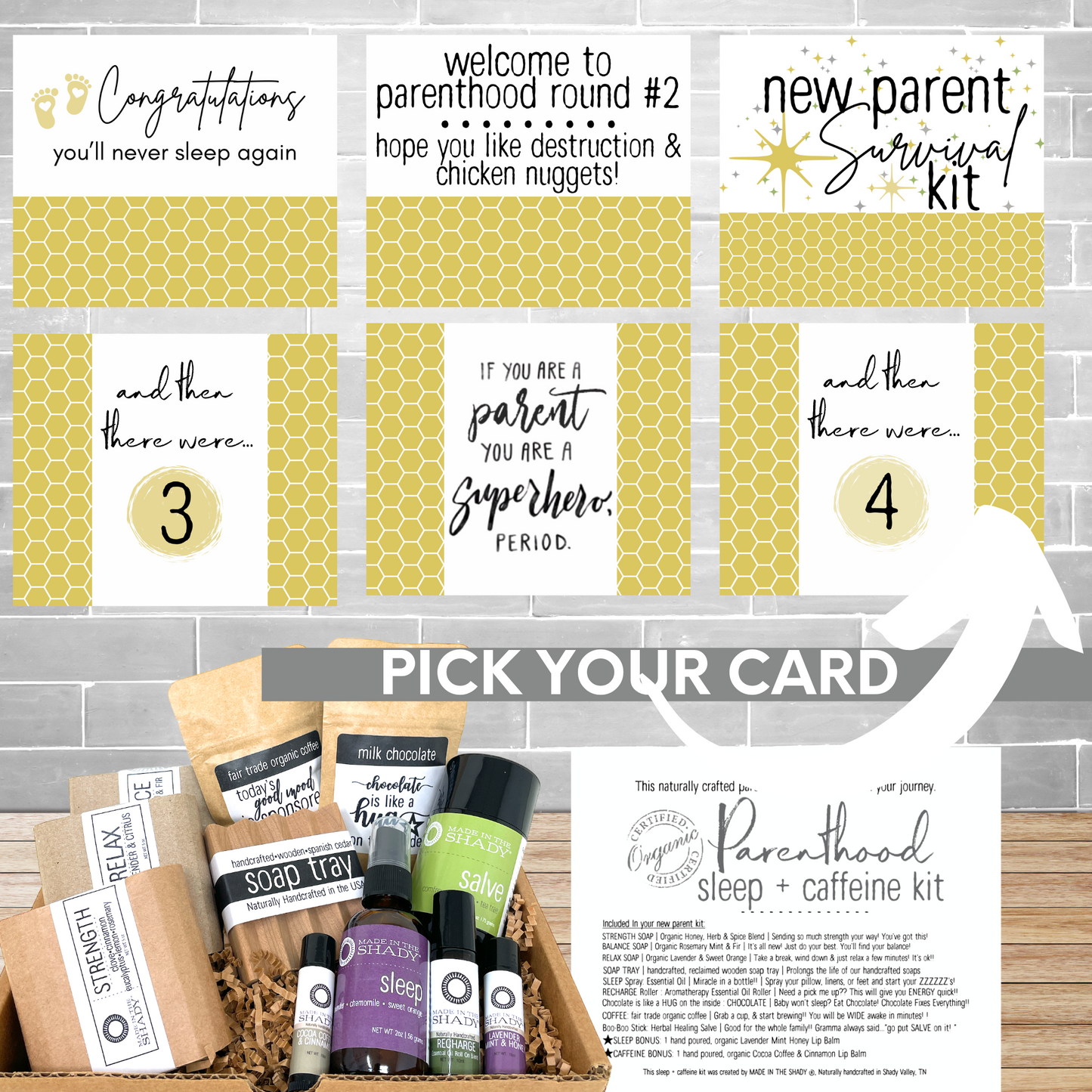 New Parent • Parenthood Sleep & Caffeine Kit