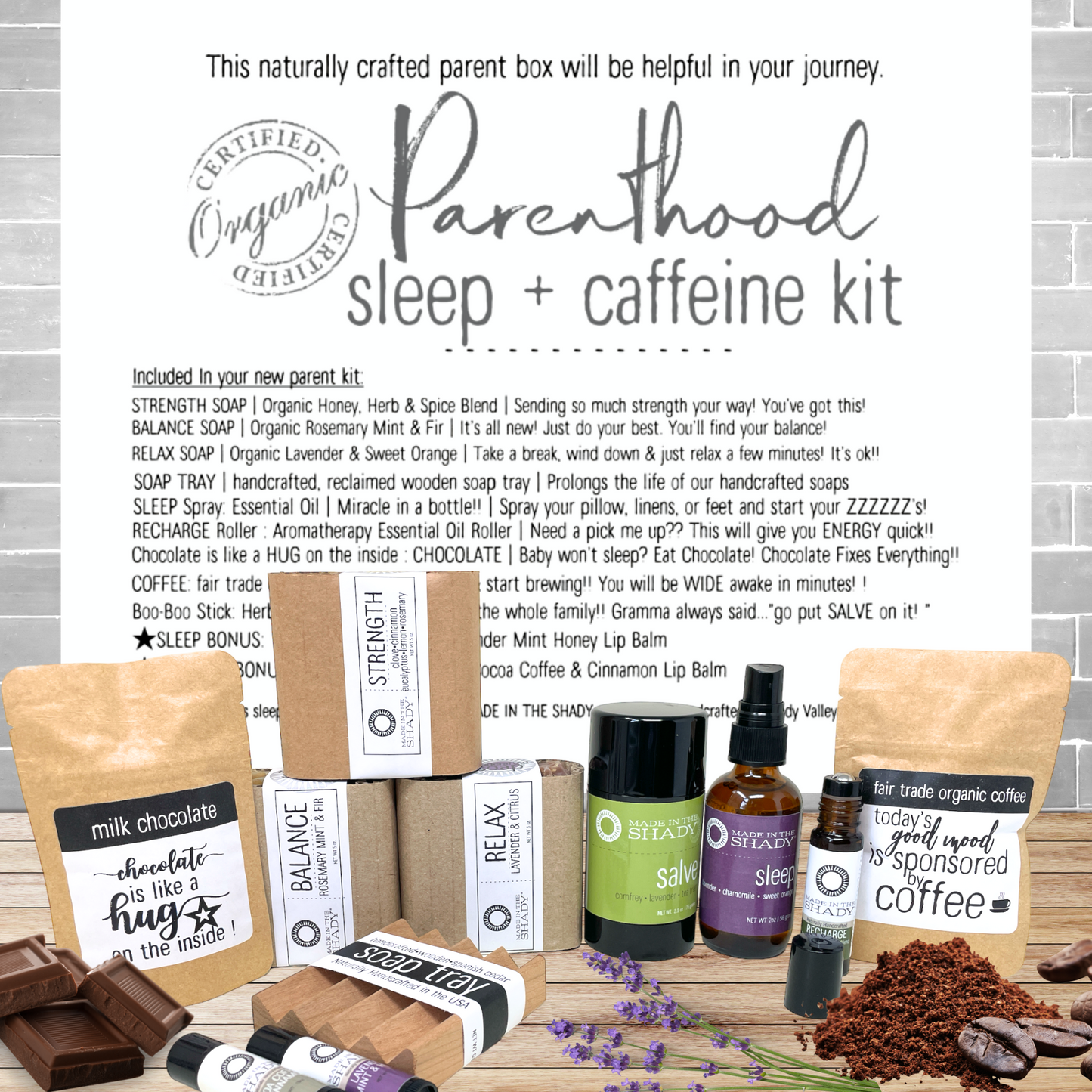 New Parent • Parenthood Sleep & Caffeine Kit