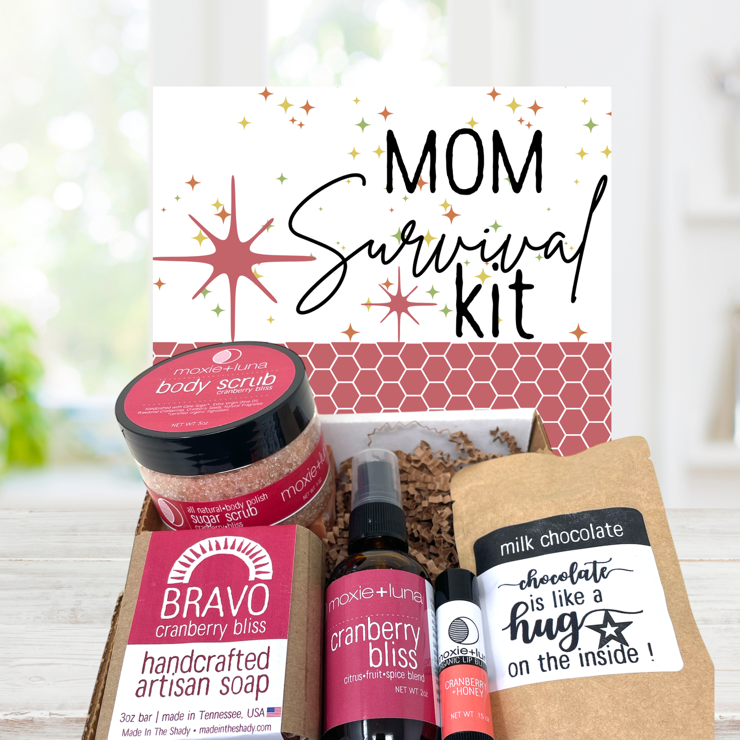 Mom Survival Kit - Gift Wrapped (5PC)