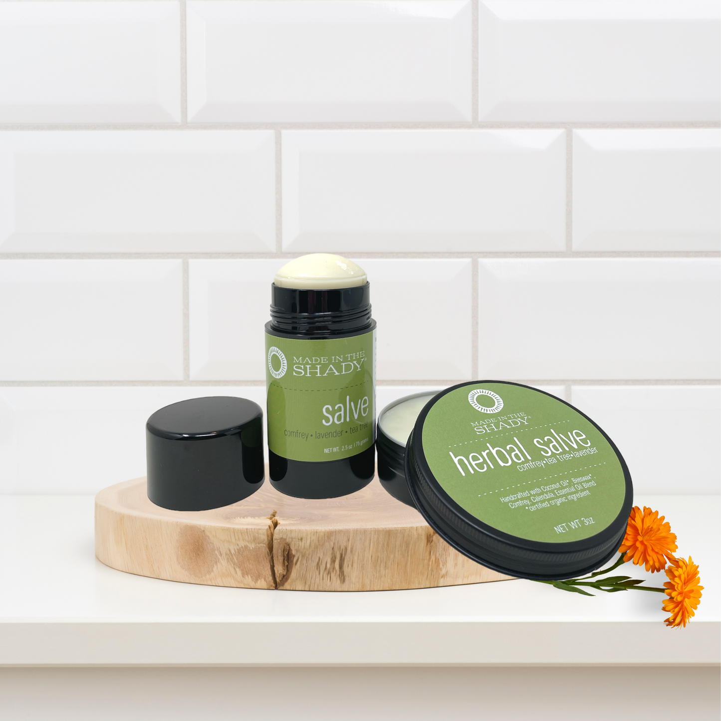 Herbal Healing Salve: Comfrey•Tea Tree•Lavender