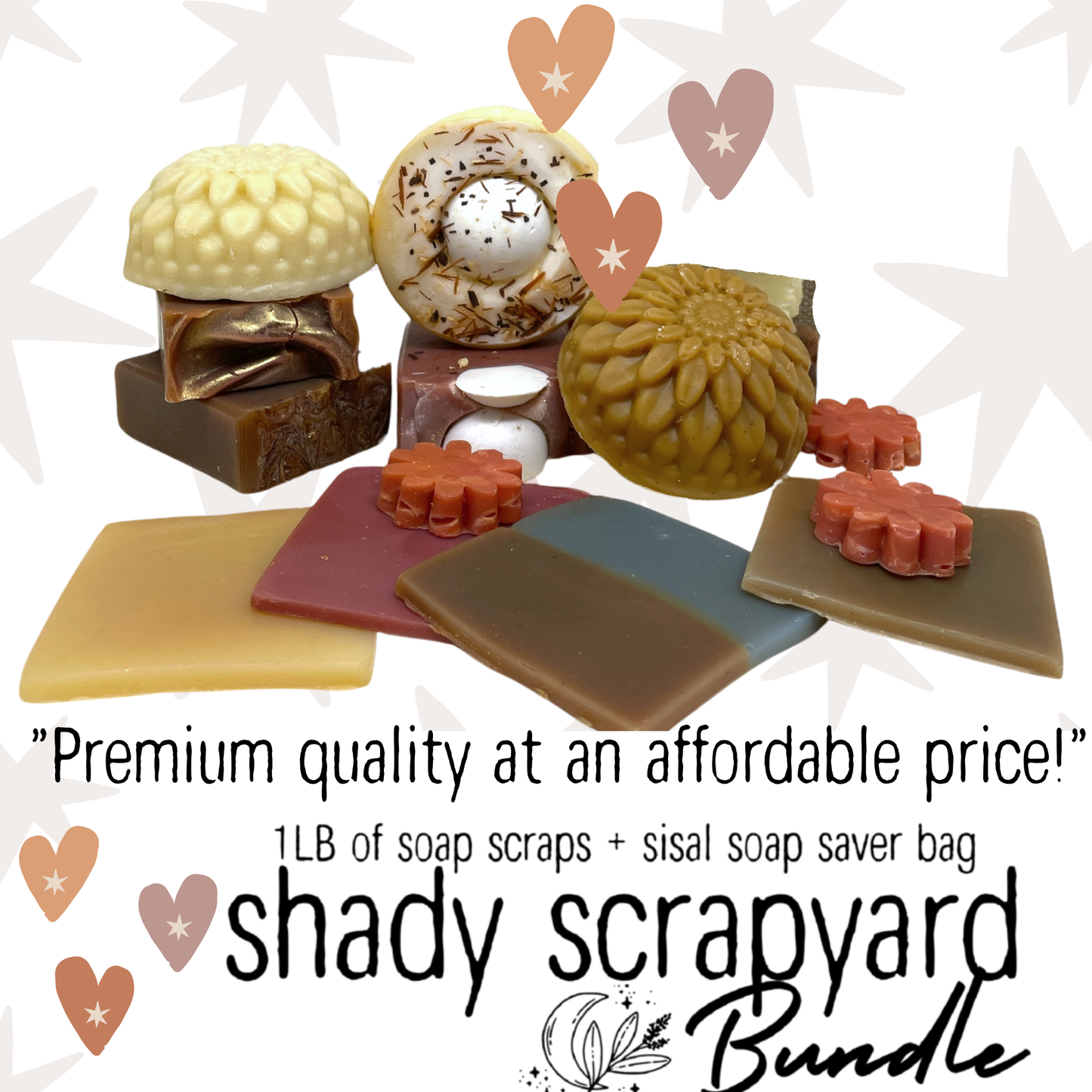 1LB of Soap • Shady Scrapyard Box • Zero Waste • Delightfully Discounted