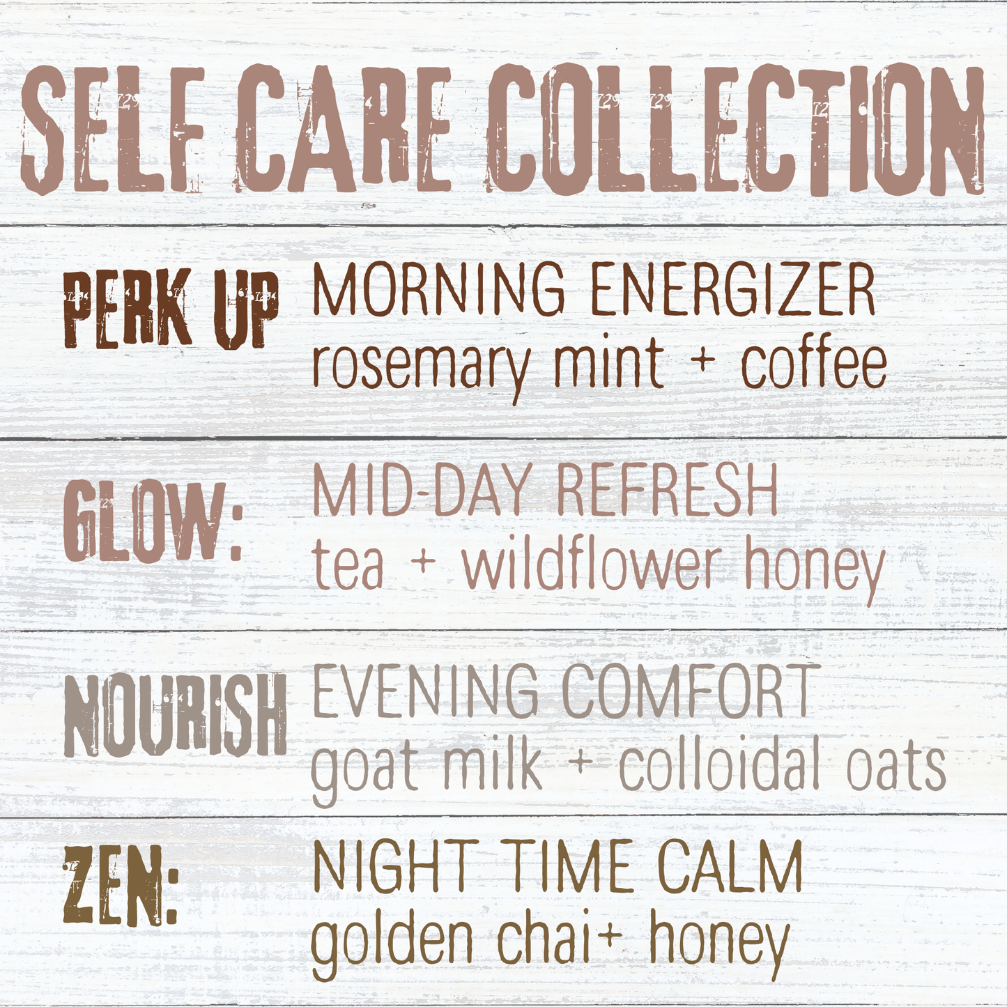 Self Care Spa Collection Gift Set • 4PACK