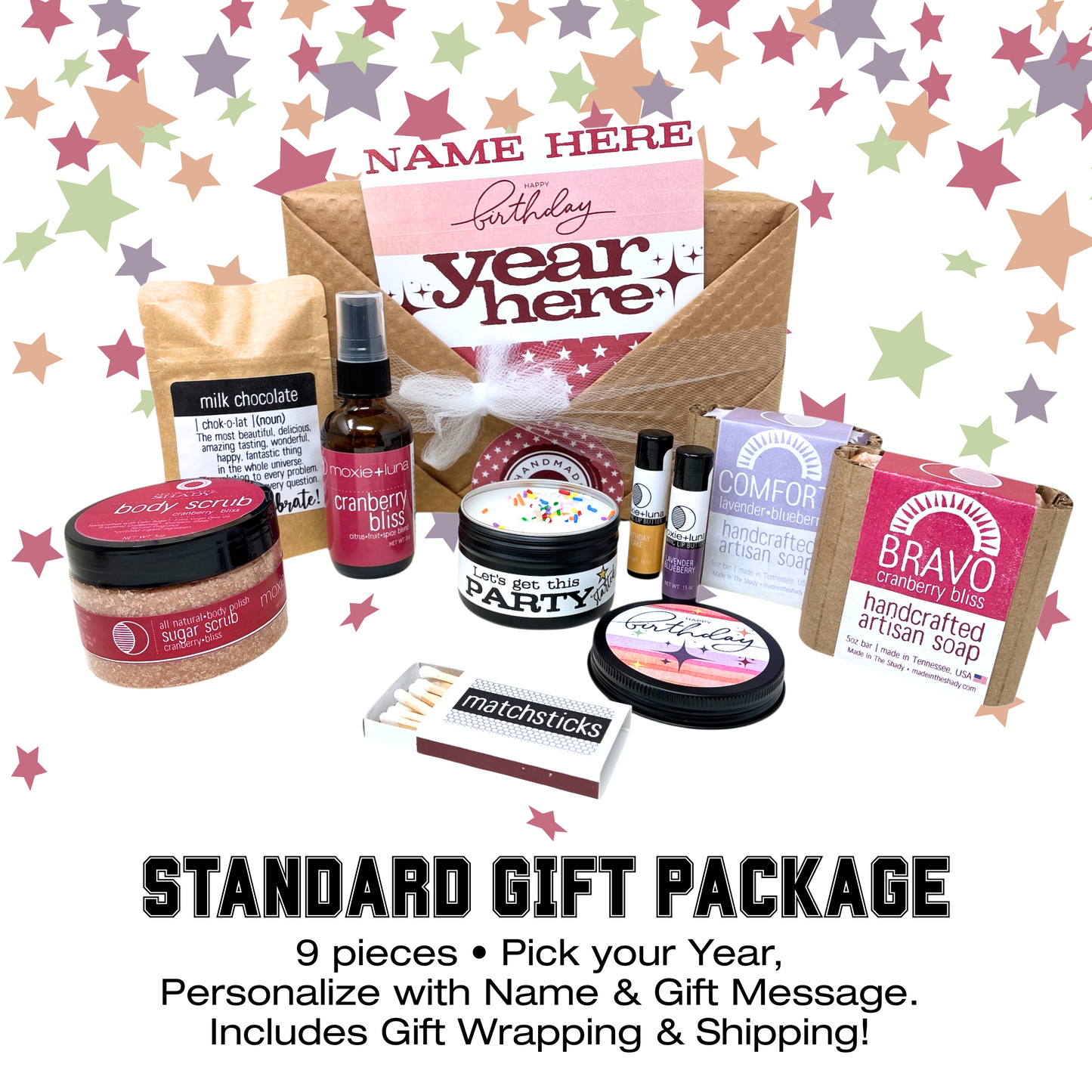 Personalized 14th Birthday Gift Box for Teen Girls – Care Package