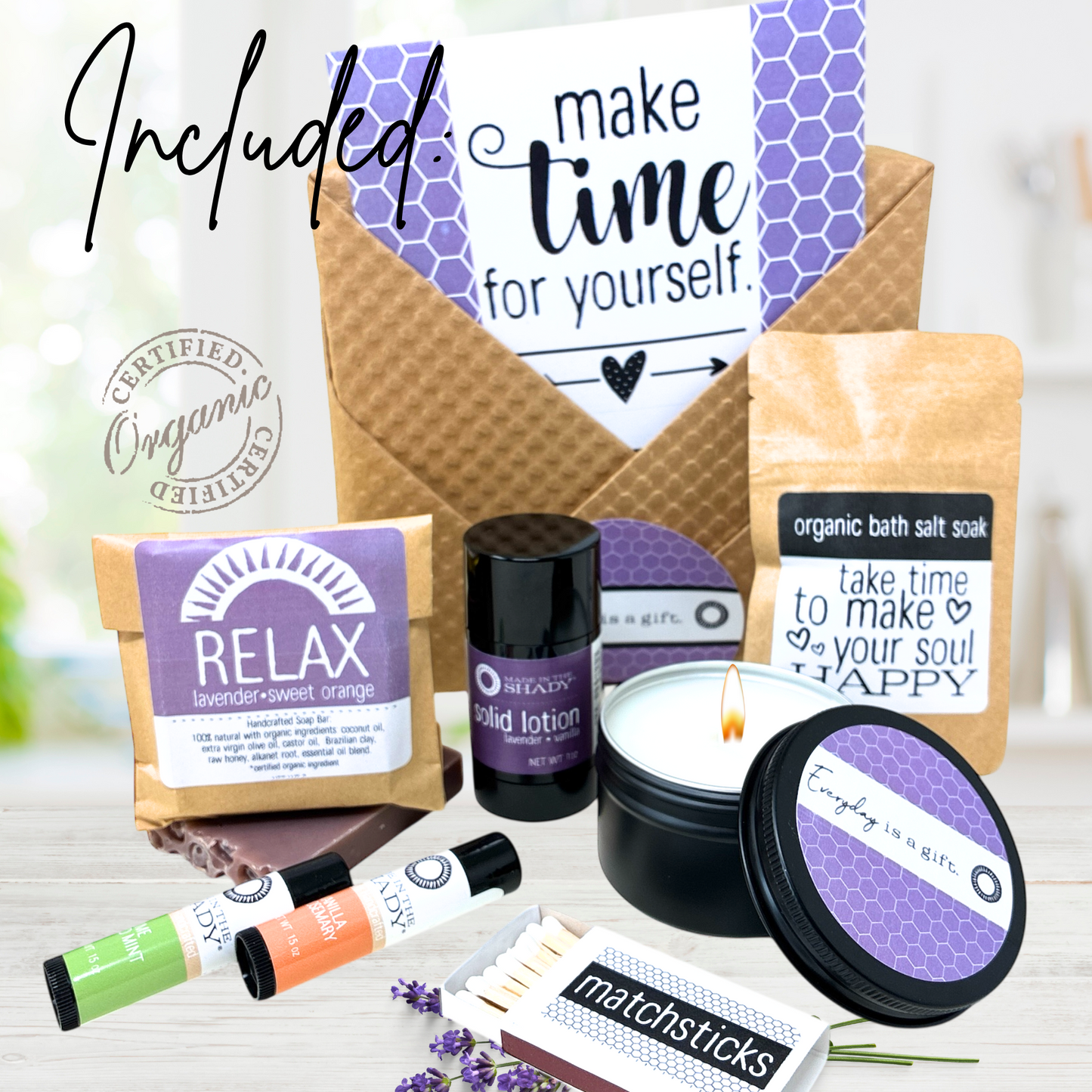Make Time for Yourself Mini Self Care Kit (7PC)
