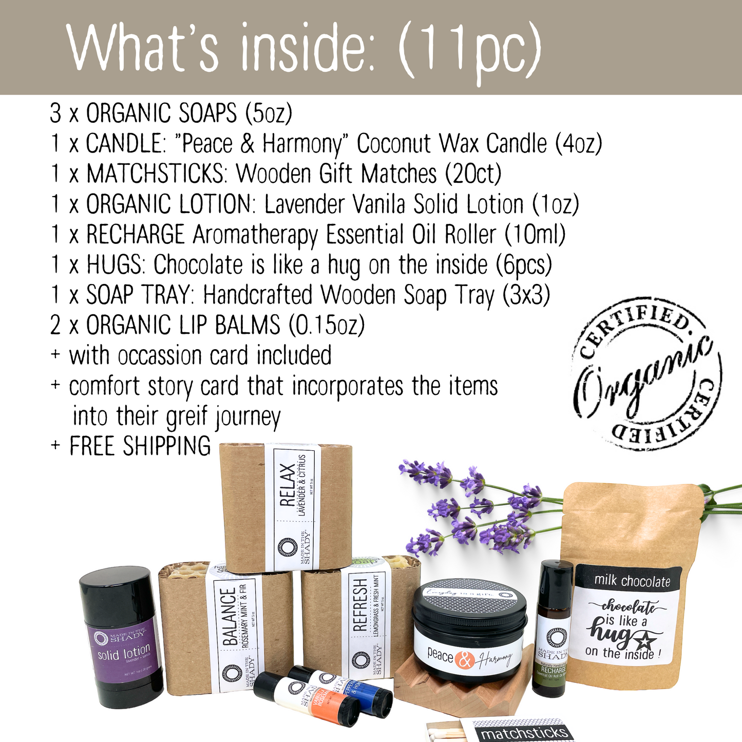 Life Is Tough...but so are you! Deluxe Comfort Kit (11PC)