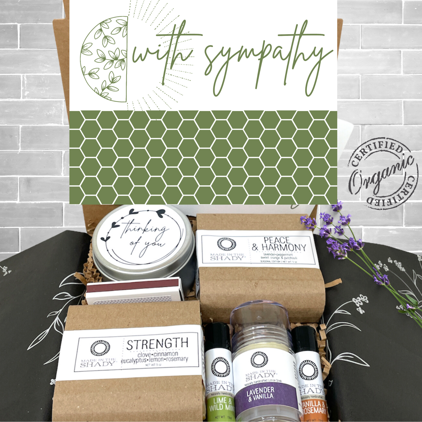 Unique Sympathy Gift Box
