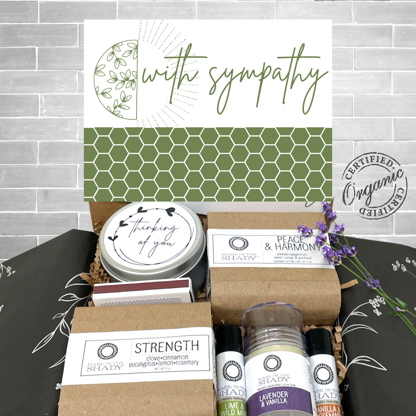 Unique Sympathy Gift Box