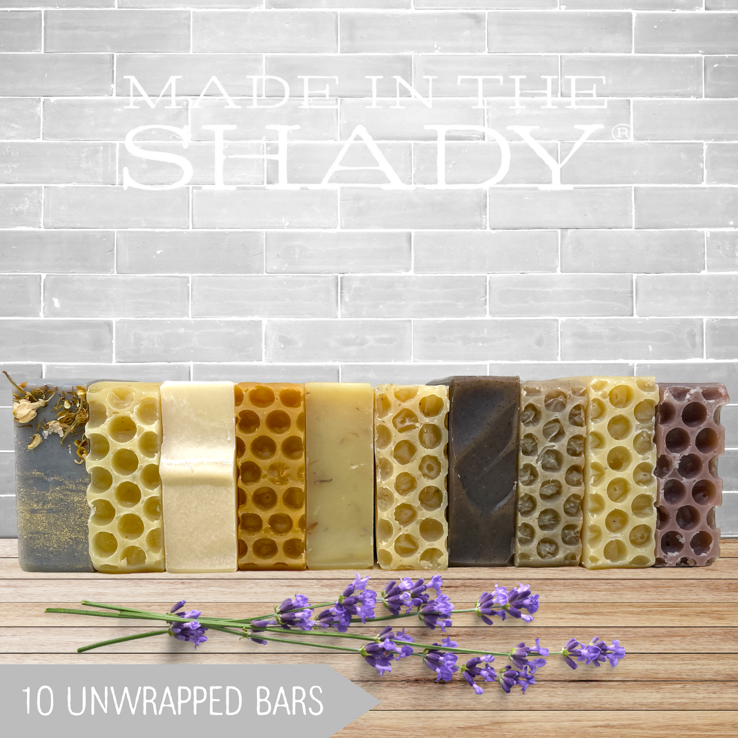 The LOAF: 10 Naked Handcrafted Natural Soap Bars
