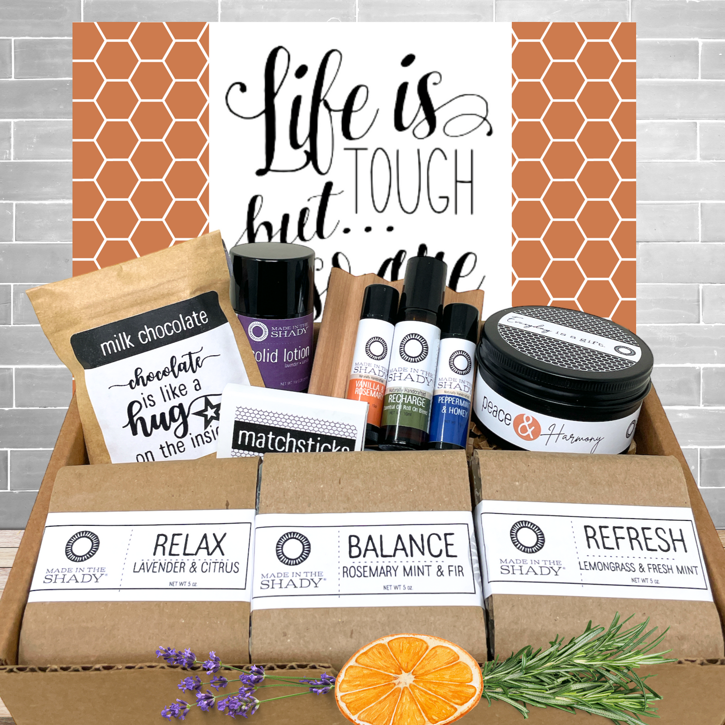 Life Is Tough...but so are you! Deluxe Comfort Kit (11PC)