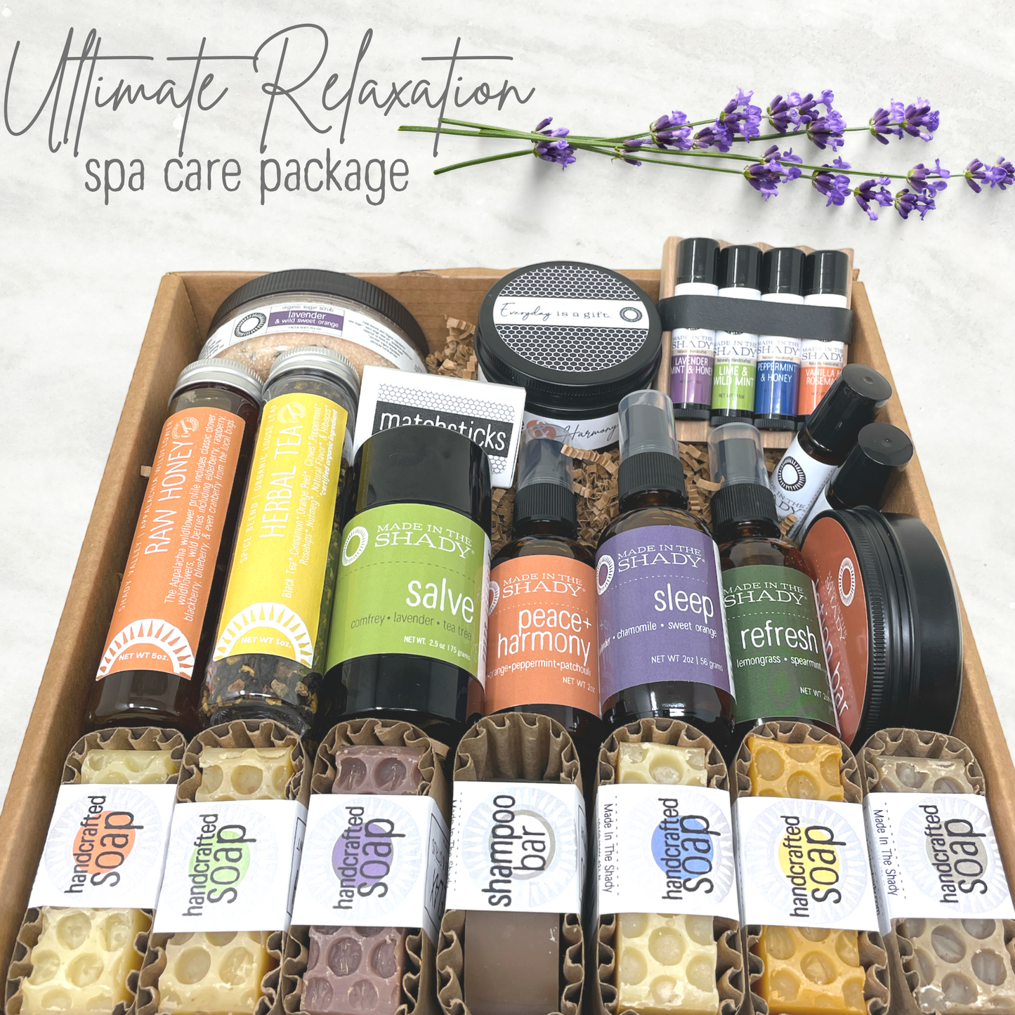 Ultimate Relaxation Luxury Artisan Gift Box (24 PC)