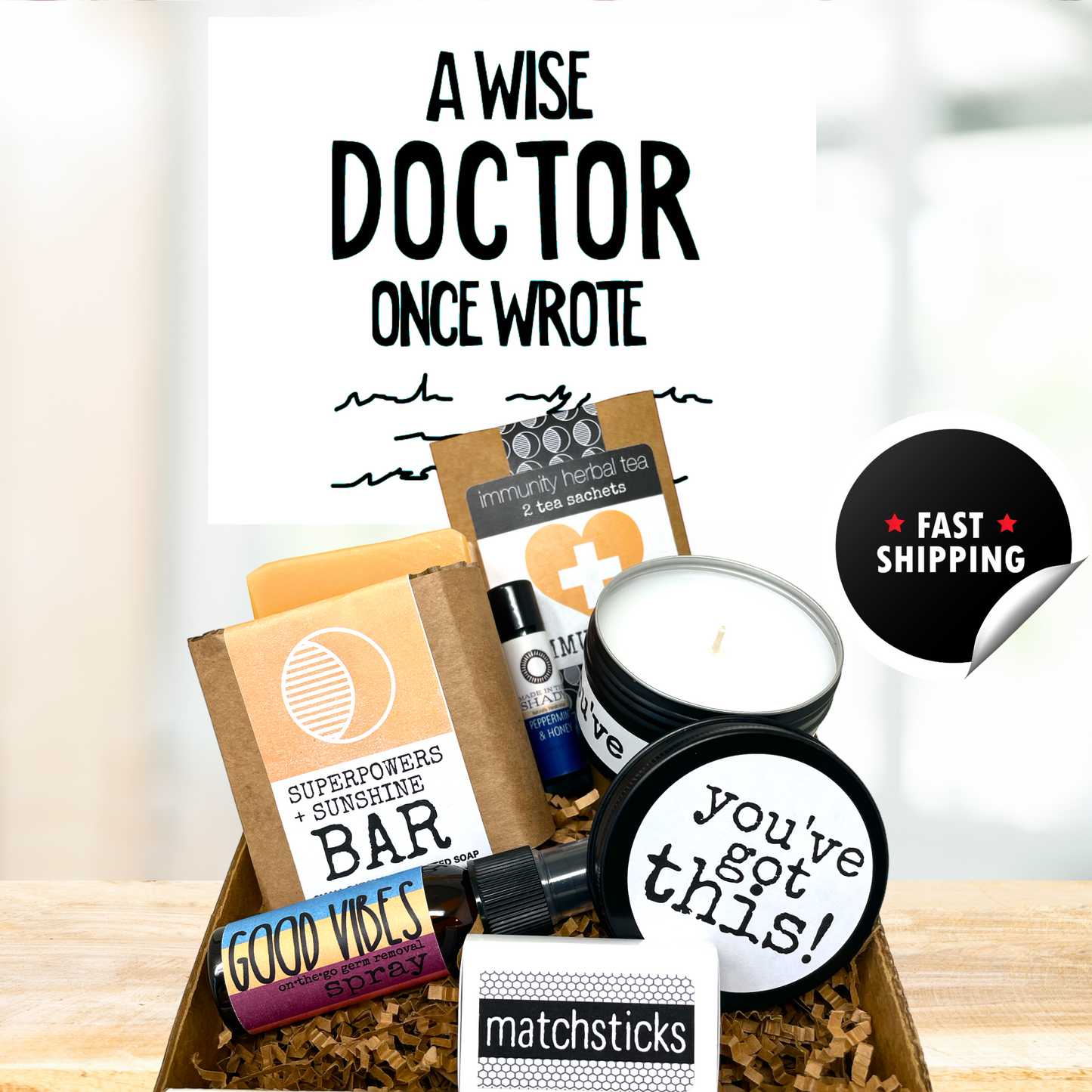Unisex Get Well Surgery Care Package