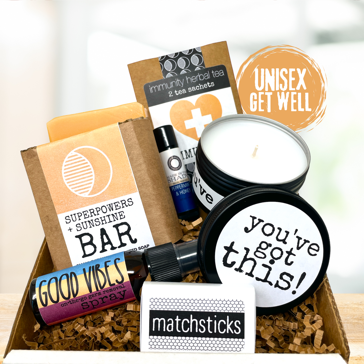 Unisex Get Well Surgery Care Package