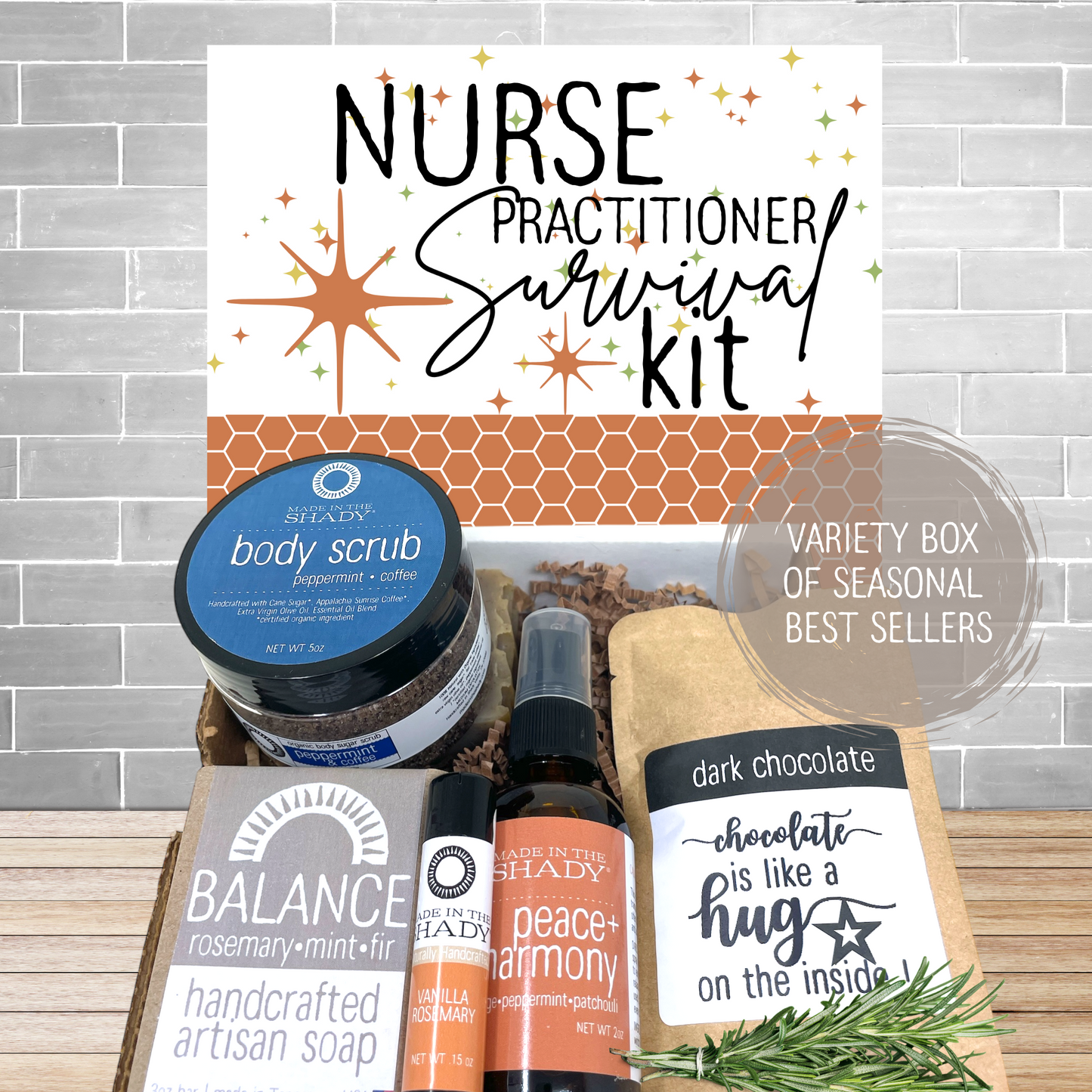 Nurse Practitioner Survival Kit •  WRAPPED