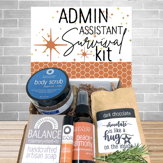 Admin Assistant Pamper Gift – Appreciation, Retirement, or Admin Week • WRAPPED
