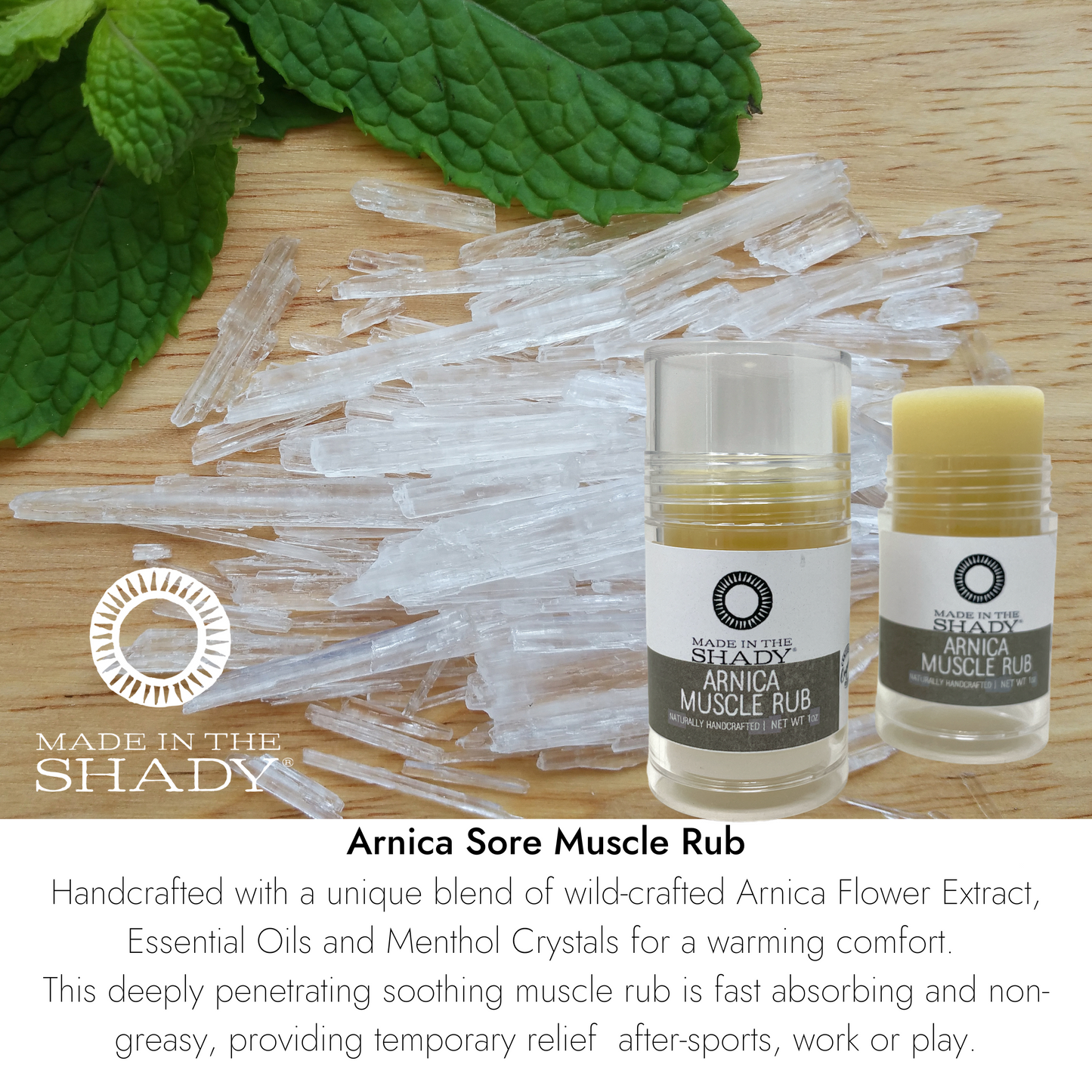 Arnica Sore Muscle Rub