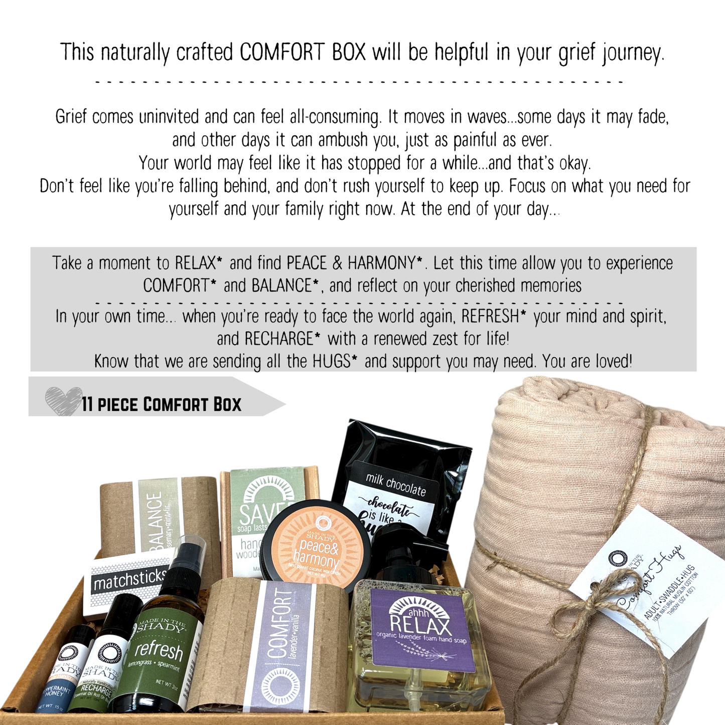 There Is No Good Card for This  • Comfort Care Package •