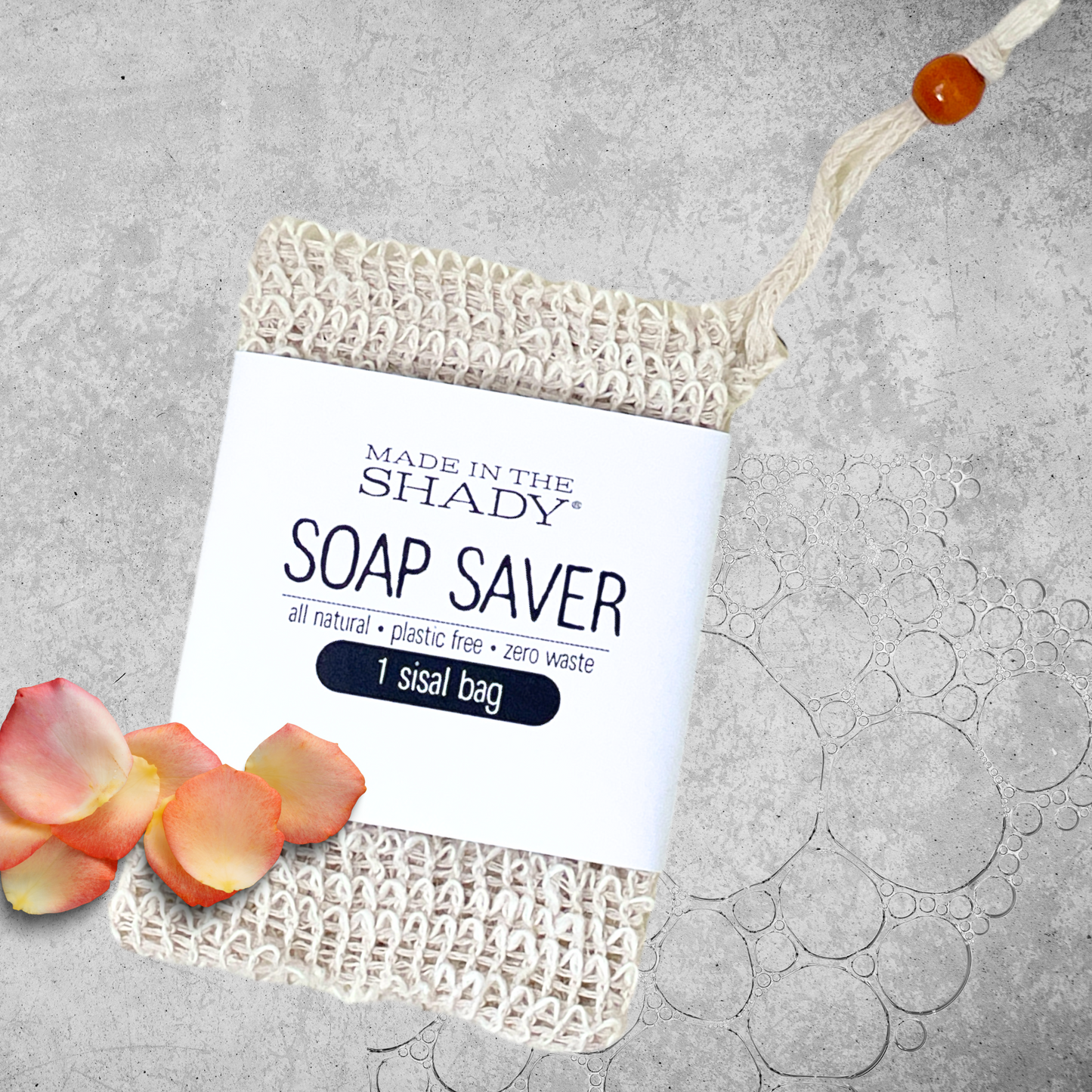 All Natural Soap Saver • Sisal Bag • Soap Sock