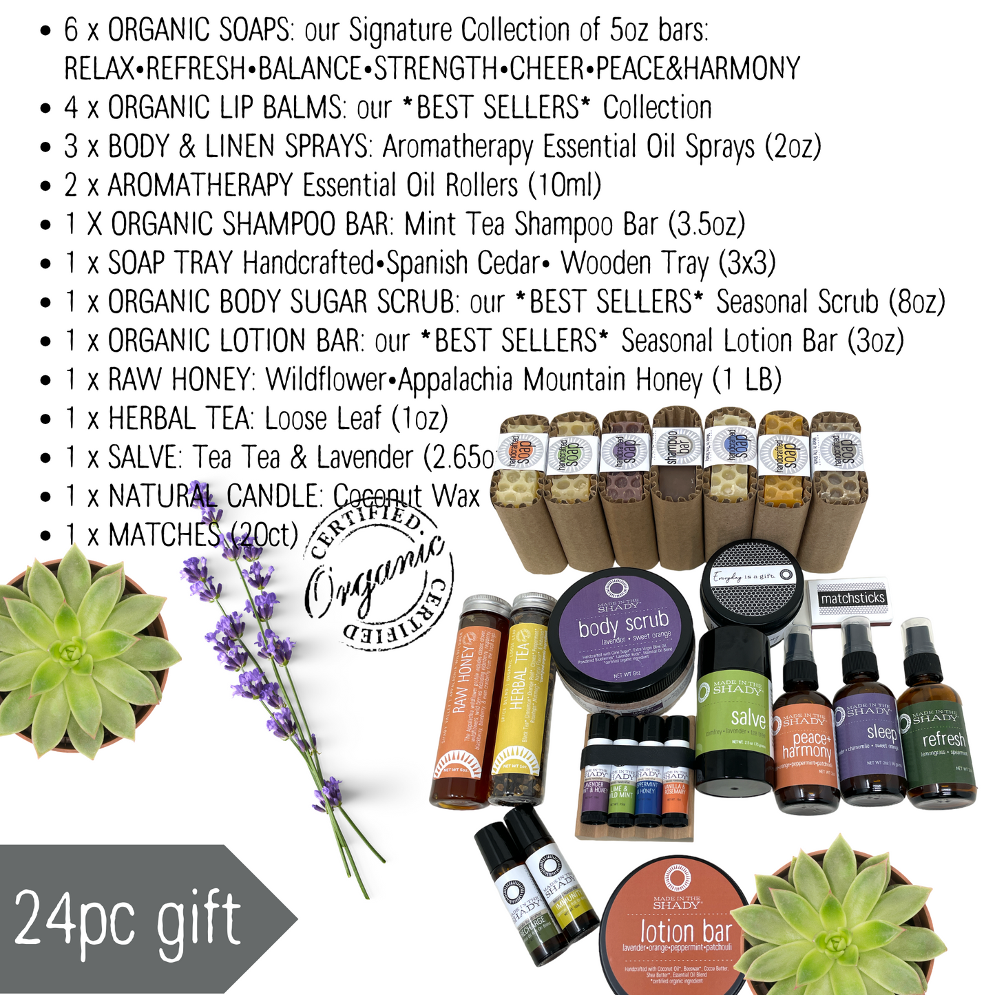 Ultimate Relaxation Luxury Artisan Gift Box (24 PC)