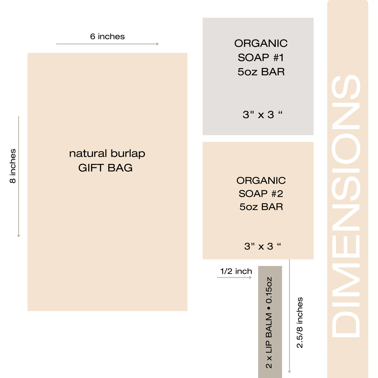 Volunteer Appreciation Gift Set • Organic Soap & Lip Balm Thank You Gift Box • Eco-Friendly Self Care