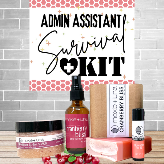 Admin Assistant Appreciation Survival Kit • ARRIVES GIFT WRAPPED