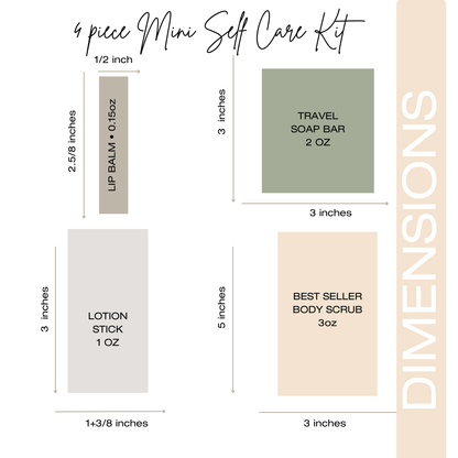 Mini Organic Self Care Gift (4PC)
