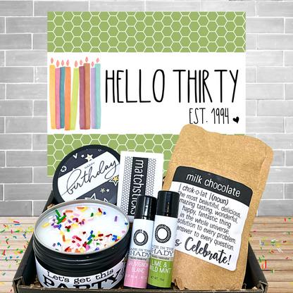 30th Birthday Gift Box • Free Shipping (5PC)