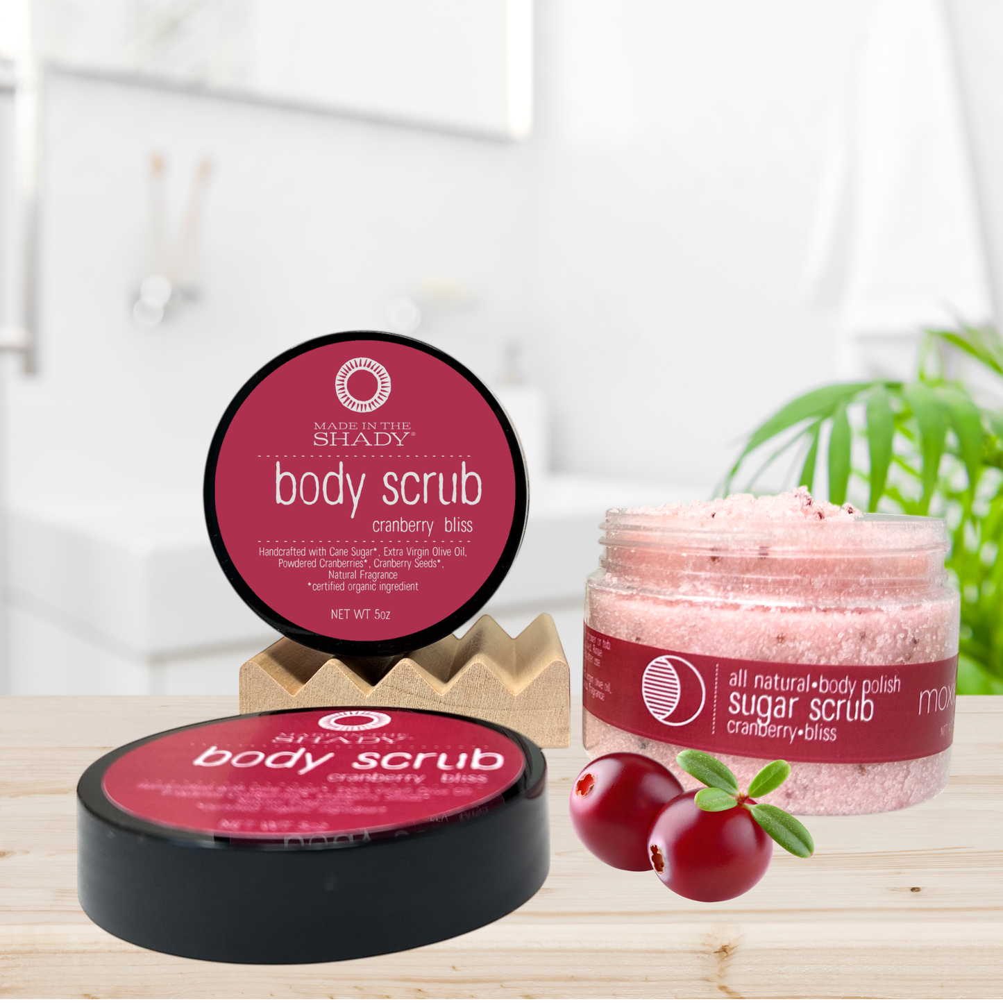 Organic Sugar Body Scrub – Handmade Natural Exfoliator • 4 Scents to choose from