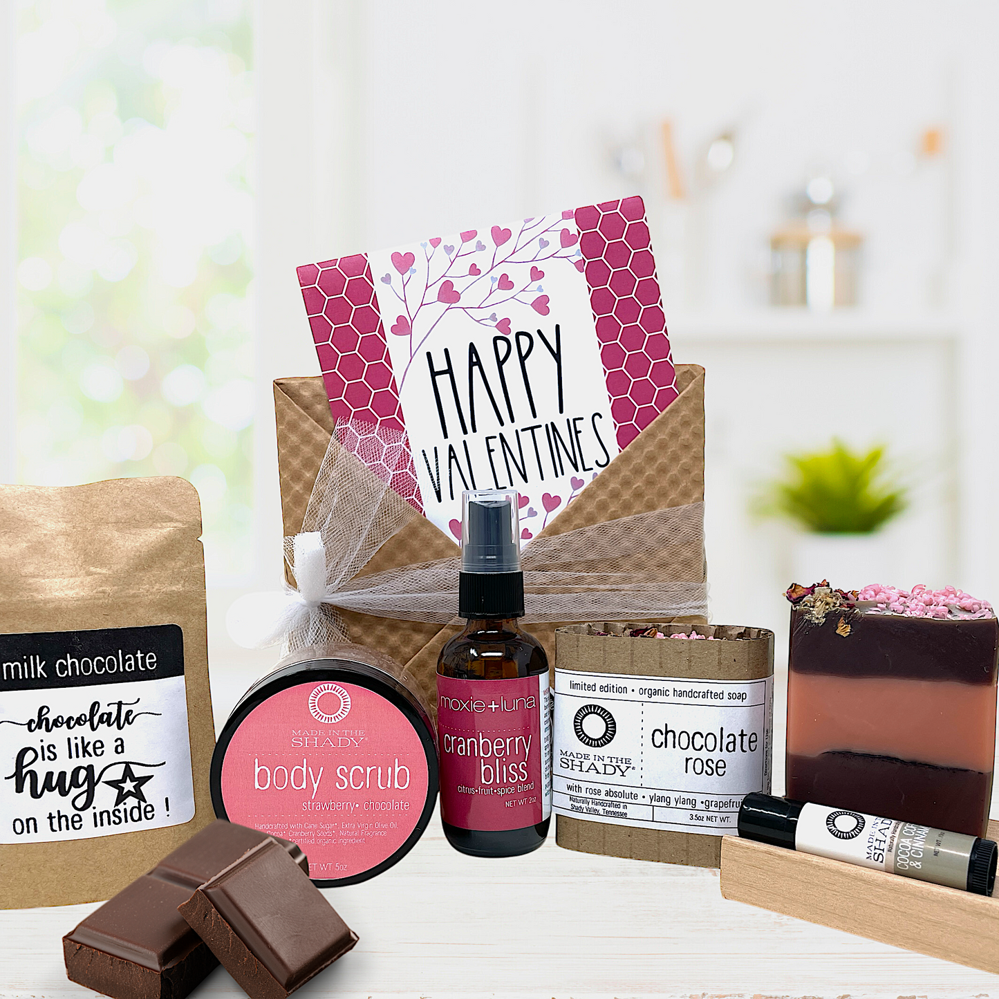 Customizable Valentines Day Gift Care Package • FREE Gift Wrapping