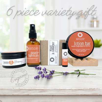 Peaceful Living All-natural Skincare with Handcrafted Products: Peace and Harmony Essential Oil(6PC)