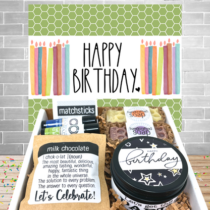 Happy Birthday All Natural Care Package (7PC)