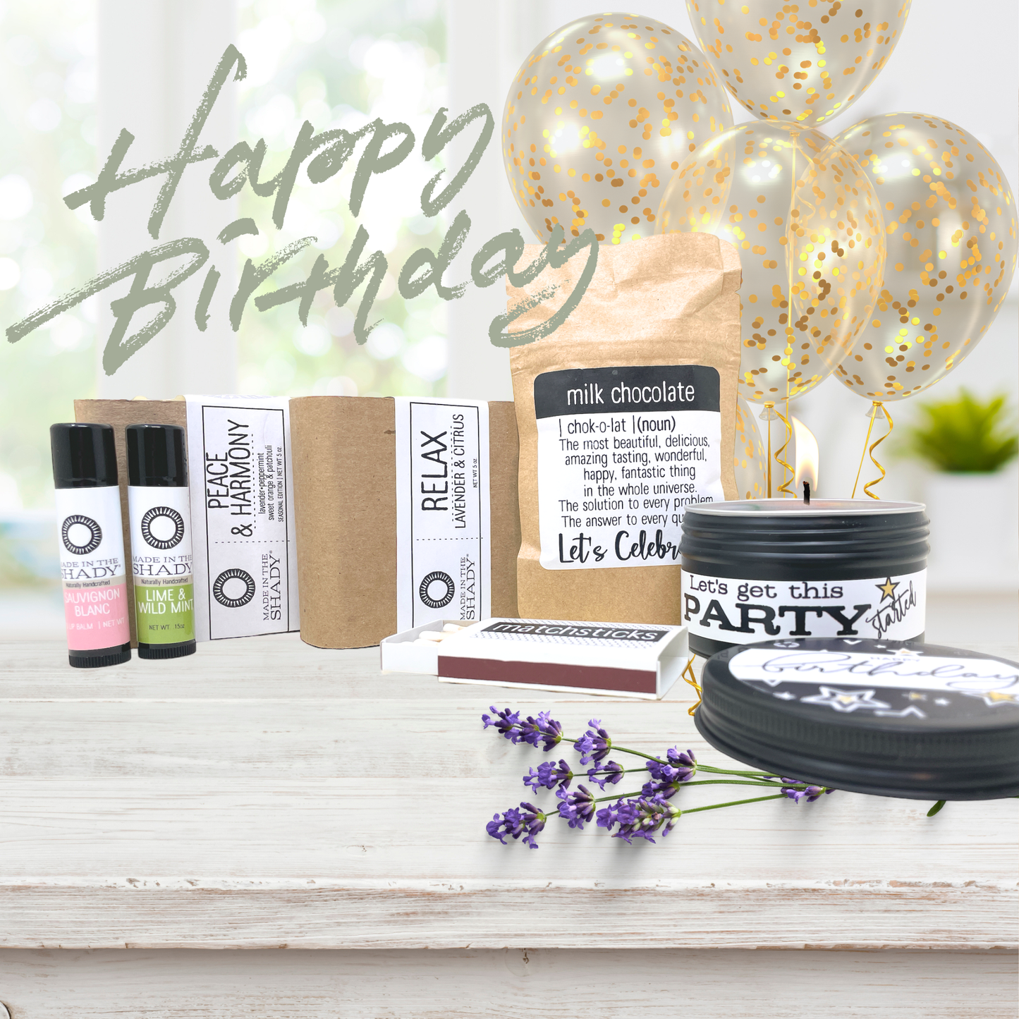 Hello Seventy Birthday Care Package – 70th Birthday Spa Gift Box (All Natural)